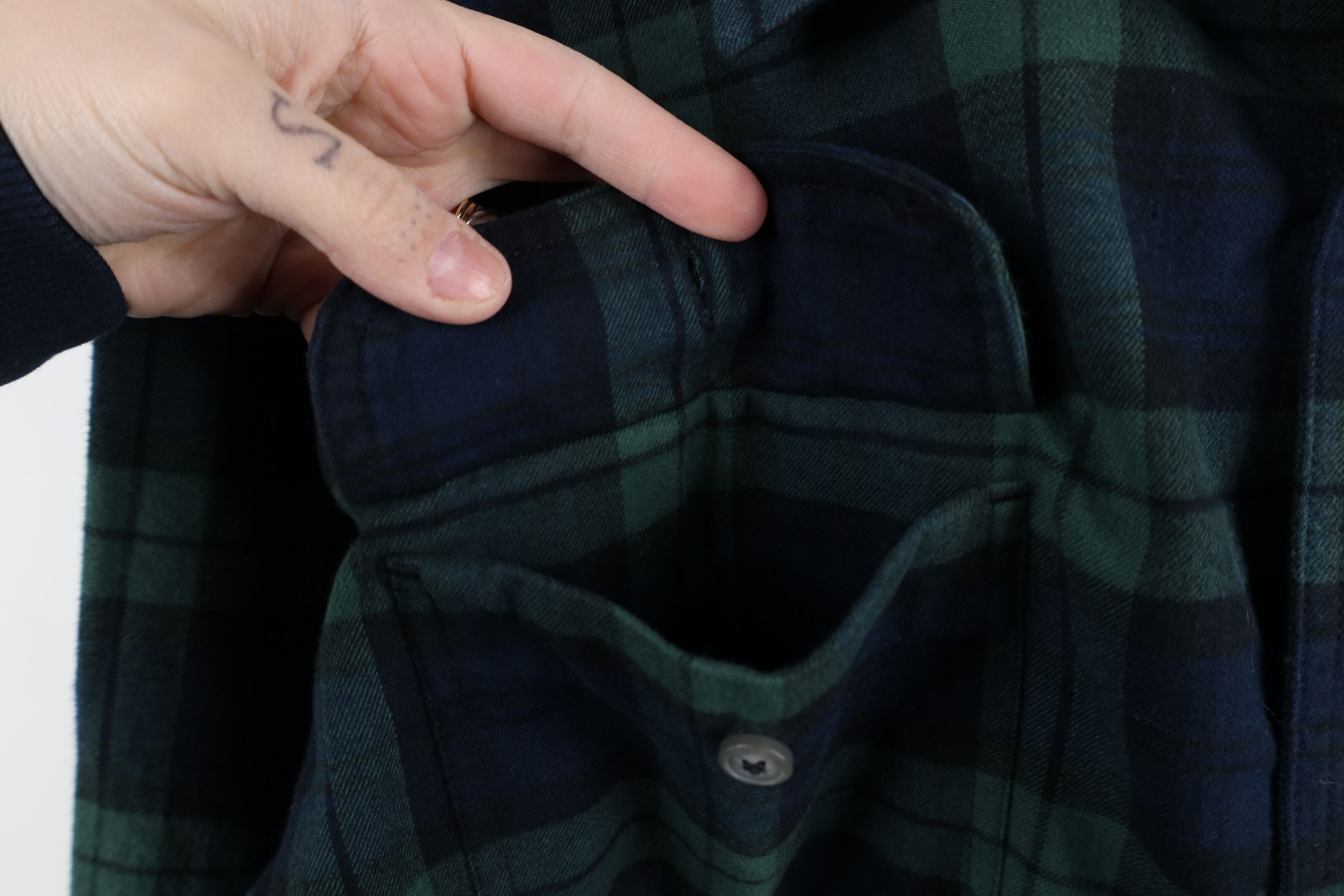 Carhartt × Vintage Vintage Y2K Carhartt Flannel Button Shirt Jacket Jac Shirt Size US XXL / EU 58 / 5 - 6 Thumbnail