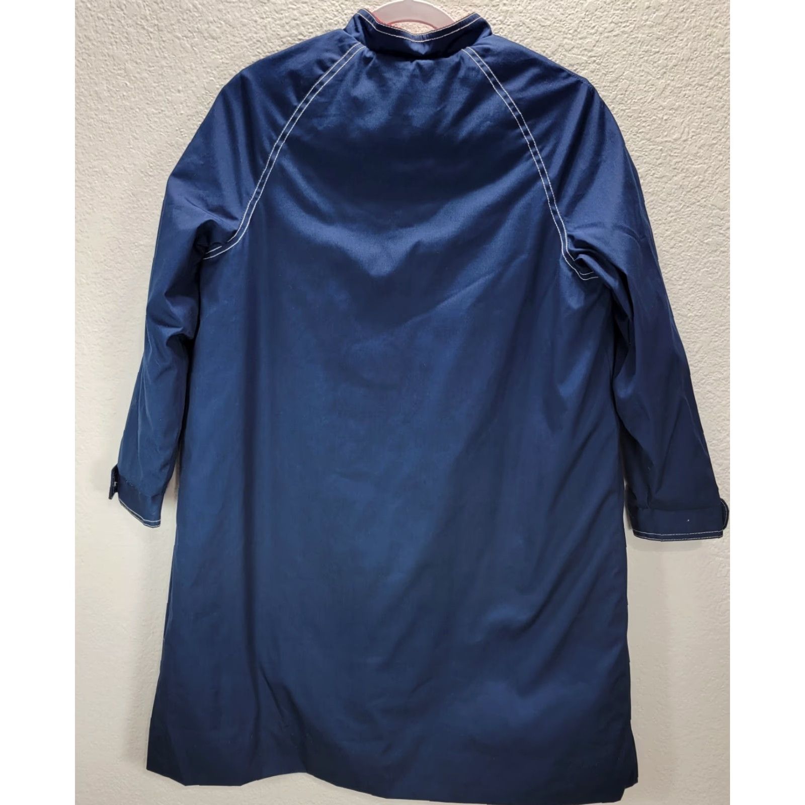 Vintage VINTAGE Weather Winky Jacket Coat Girls 1950s Blue Fleece Zip Up Sz 14 Size US L / EU 52-54 / 3 - 5 Thumbnail