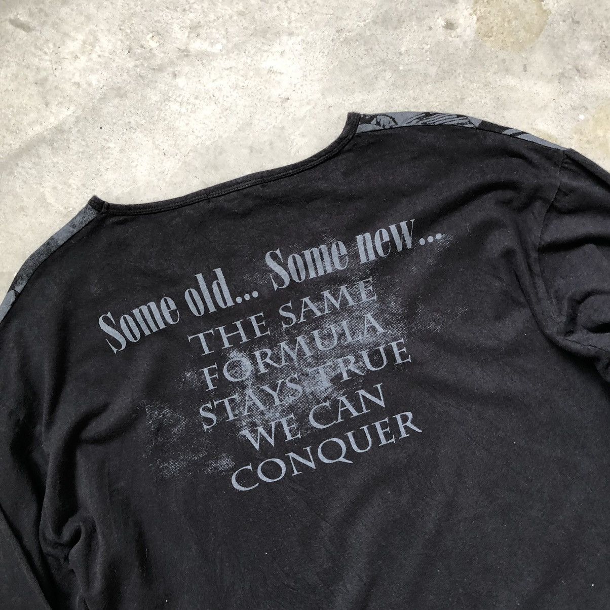 Hysteric Glamour 🔥Sick Y2K Defective Struct Artist Poem Shirt Goth Punk 🍒 Size US XL / EU 56 / 4 - 7 Thumbnail