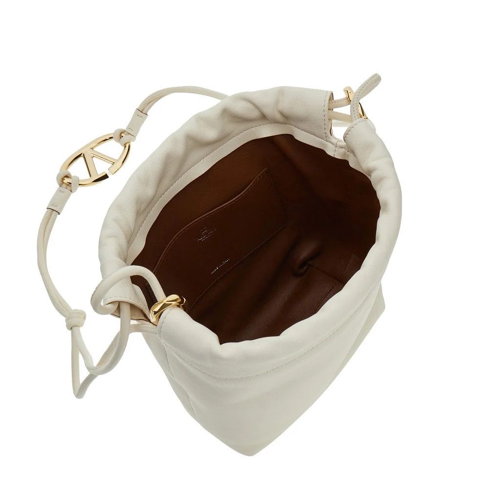 Valentino o1s22i1n0924 Size: OS / Pouf Mini Vlogo Bucket Bag Size ONE SIZE - 3 Thumbnail