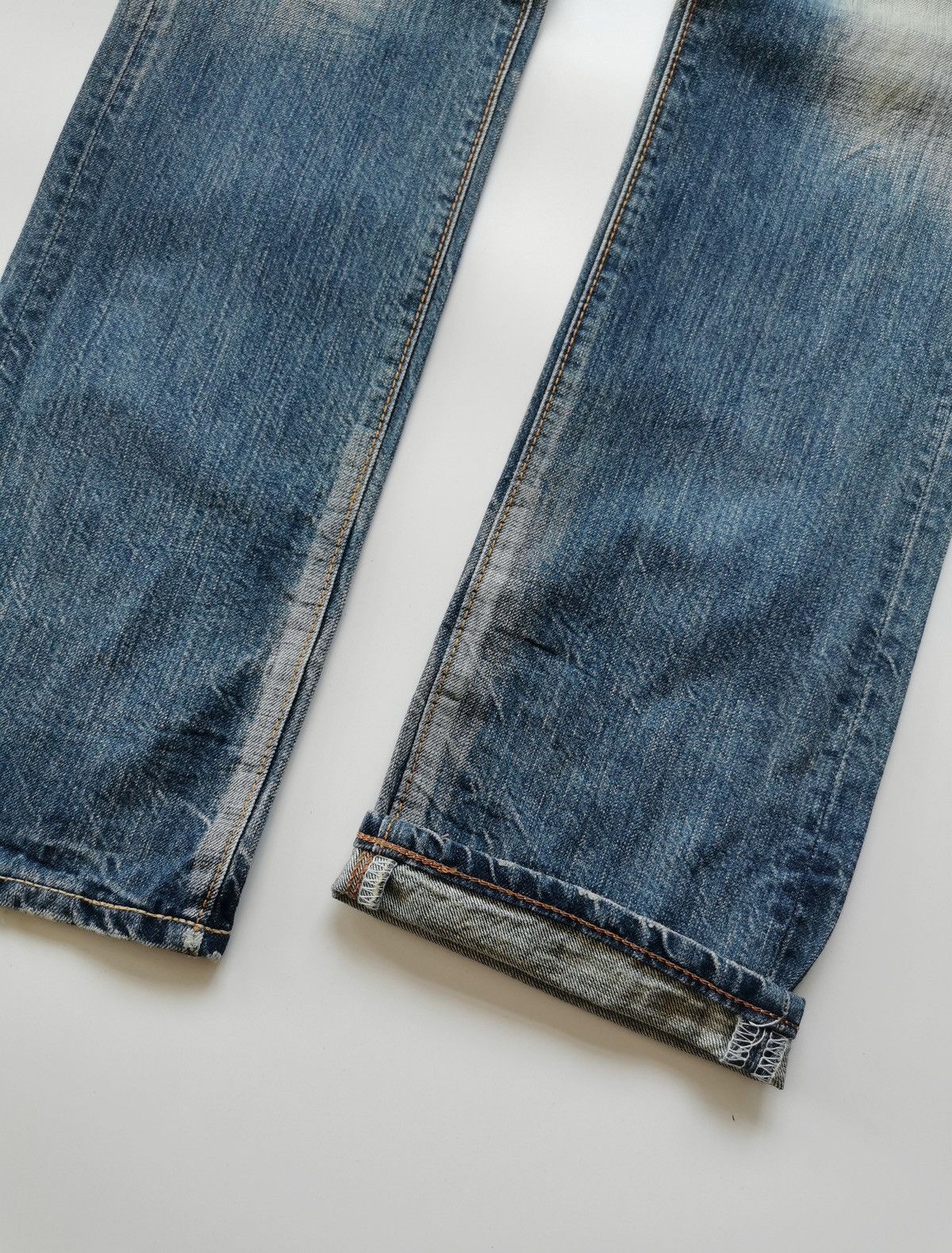Edwin Edwin Japan Distressed Jeans ERD Grunge Size US 29 - 5 Thumbnail