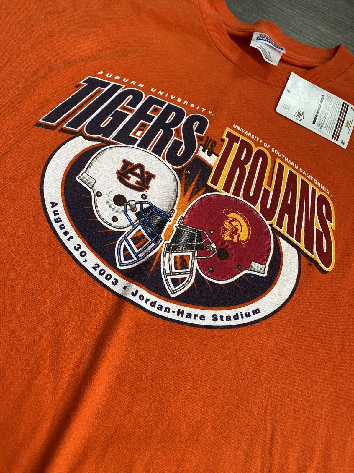 Hanes 2003 CFB Auburn Vs USC Tee Size US XXL / EU 58 / 5 - 2 Thumbnail