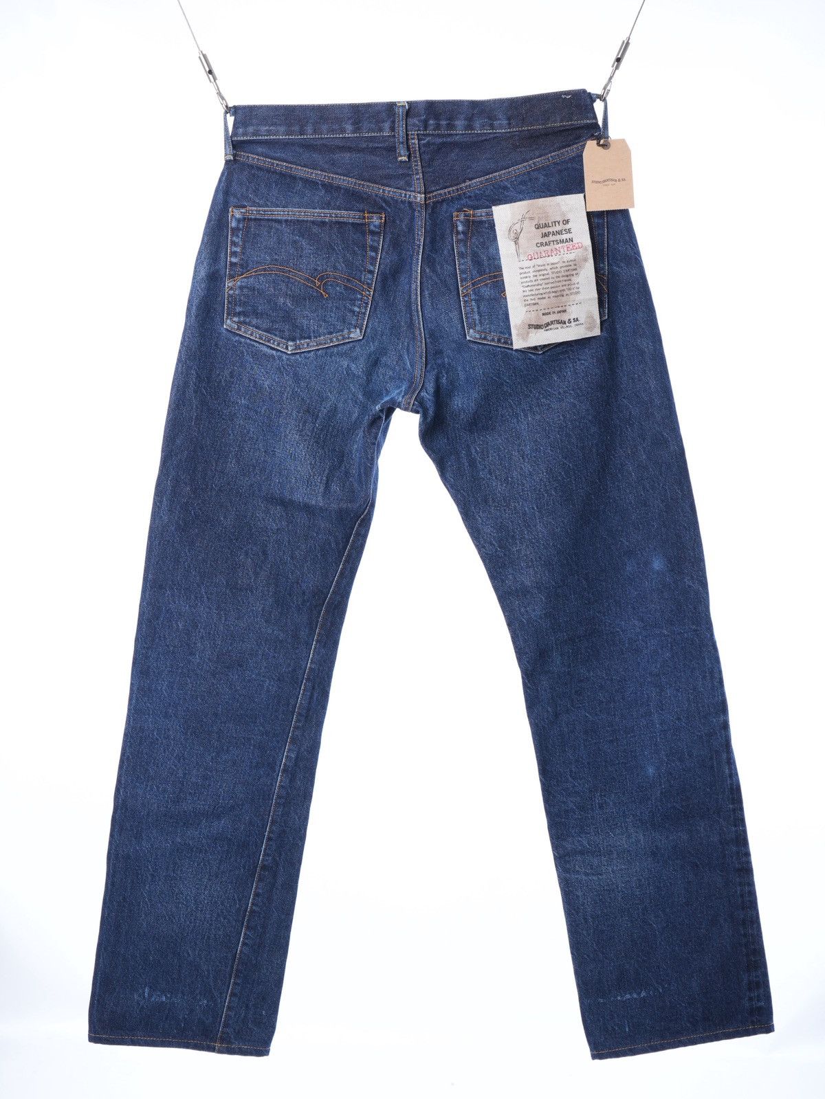 Studio D'Artisan STUDIO D’ARTISAN SELVEDGE DENIM JEANS STRAIGHT 31 Size US 31 - 2 Thumbnail
