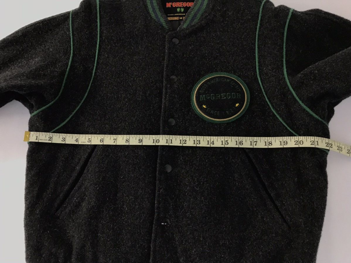 McGregor × Vintage Vintage McGregor Varsity Jacket Wool Big Logo Snap Button Size US L / EU 52-54 / 3 - 12 Thumbnail