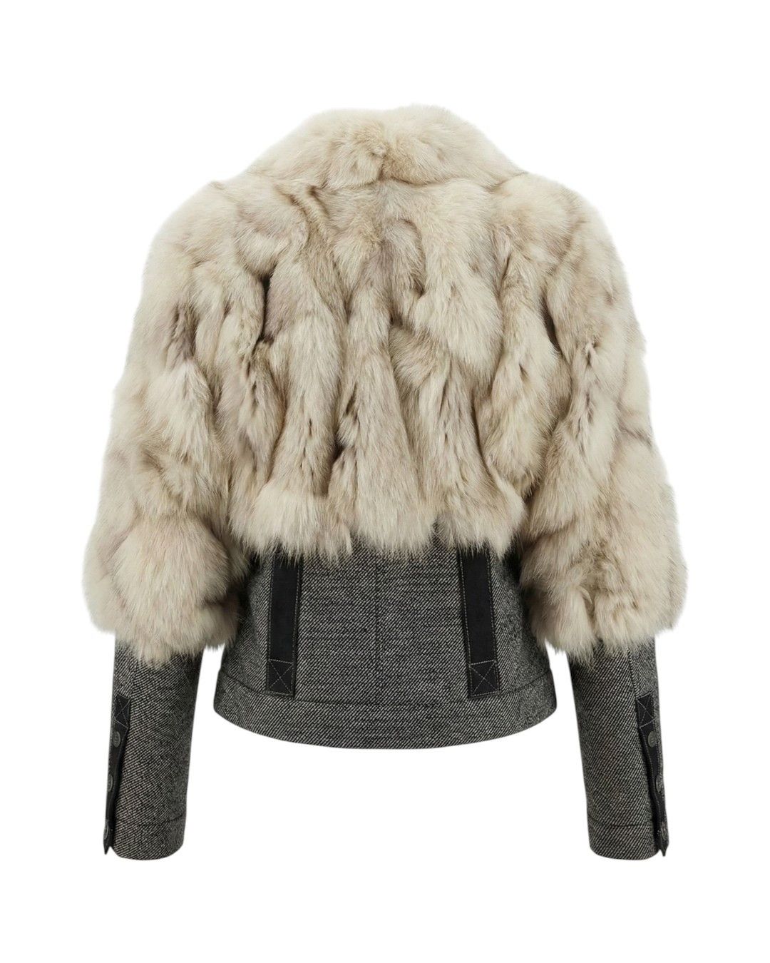 Roberto Cavalli ARCHIVE FOX FUR JACKET Size M / US 6-8 / IT 42-44 - 2 Thumbnail