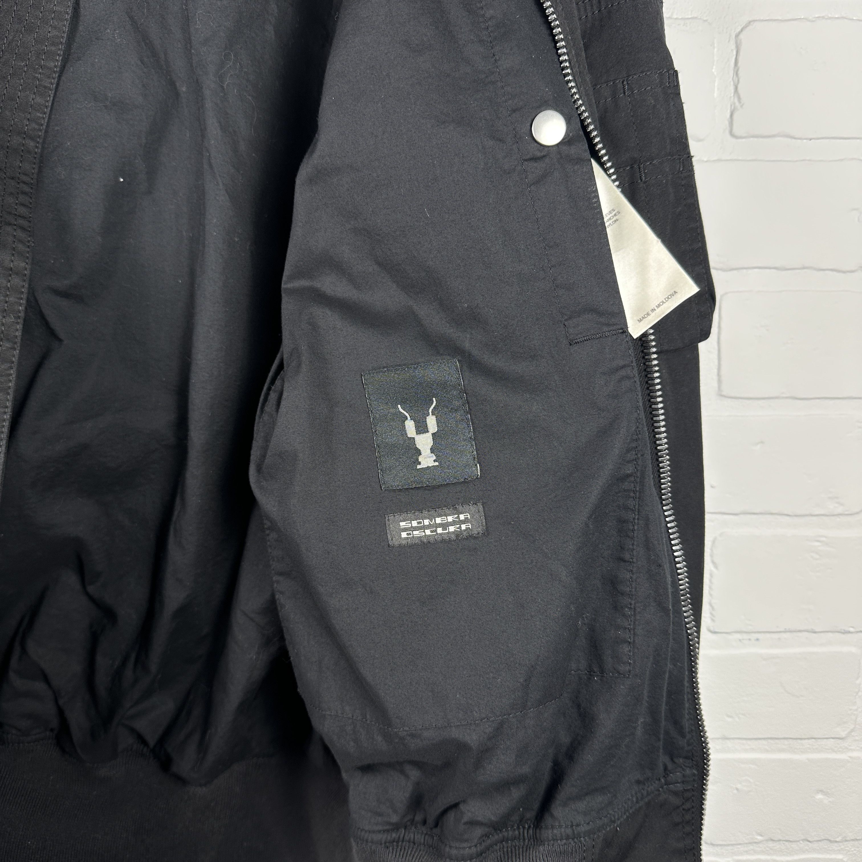 Rick Owens × Rick Owens Drkshdw Rick Owens Tecuatl Print Flight Bomber Jacket Size US S / EU 44-46 / 1 - 5 Thumbnail
