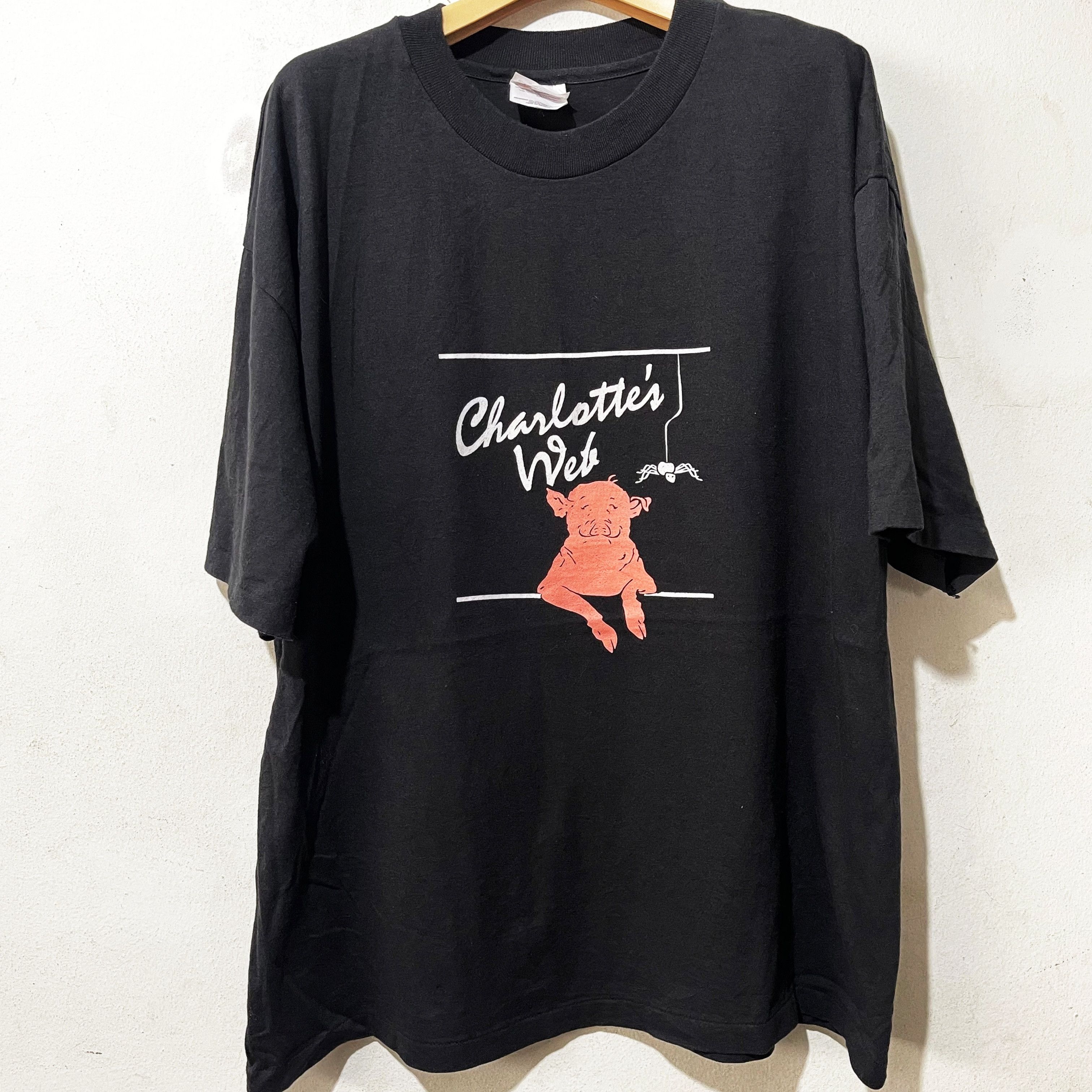 Vintage Vintage 90s Charlotte's Web Shirt Size US XL / EU 56 / 4 - 1 Thumbnail