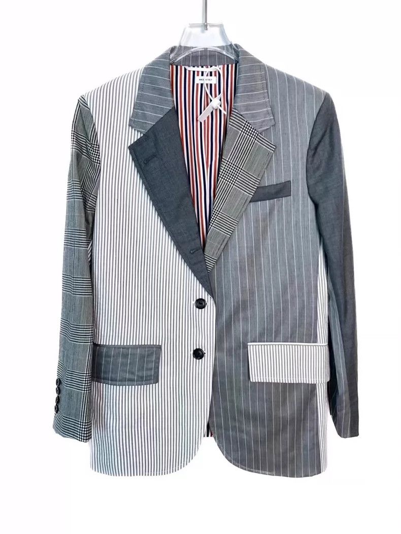 Thom Browne Thom Browne A striped suit jacket Size 42S - 1 Thumbnail