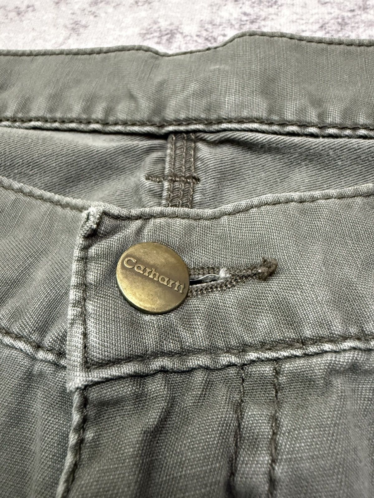 Carhartt Carhartt Carpenter Sun Faded Short Pants Size US 34 / EU 50 - 6 Thumbnail