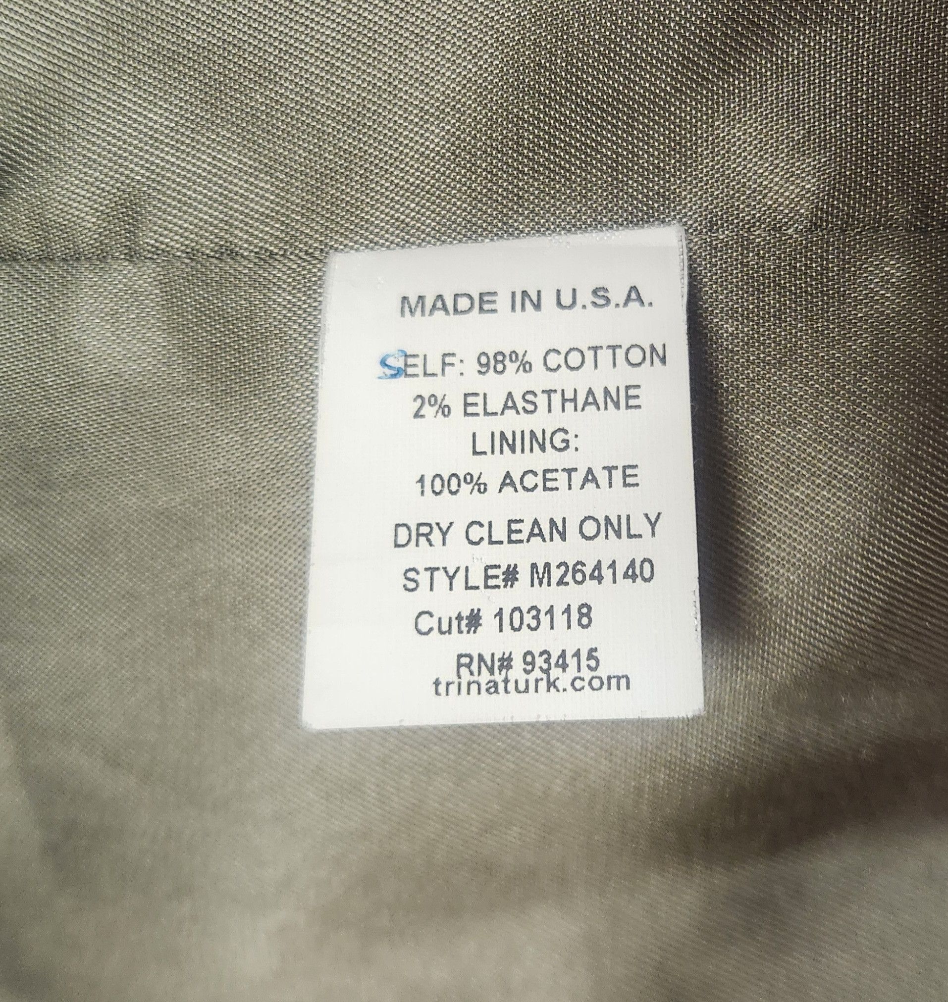 Other Trina Turk men's coat 40R vintage 1990s wild Size 40R - 8 Thumbnail