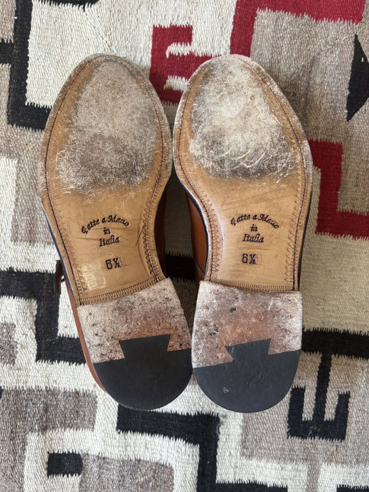 Other Al Bazar Mid Brown Double Monk Size US 7 / EU 40 - 6 Thumbnail