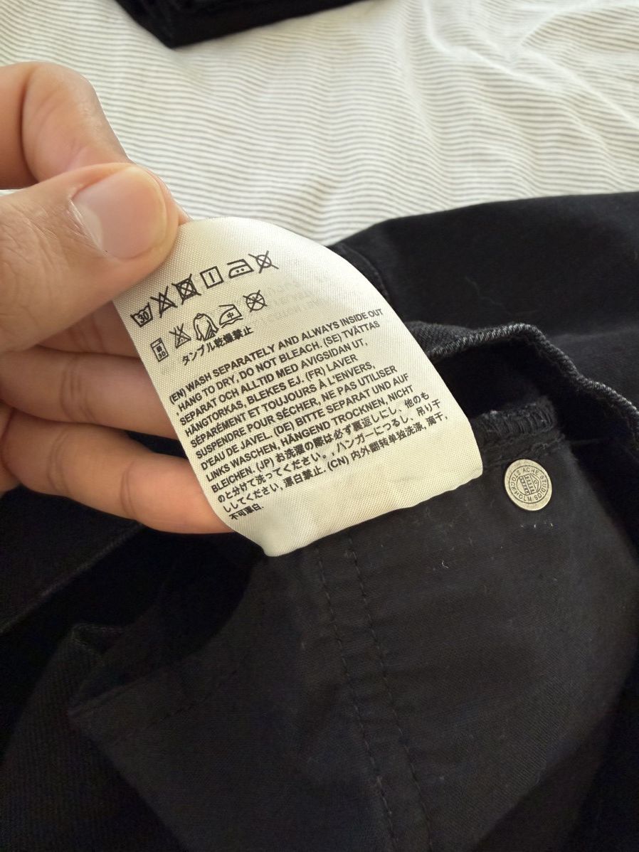 Acne Studios Acne Max Cash Denim, 34 x 34 Size US 34 / EU 50 - 5 Thumbnail