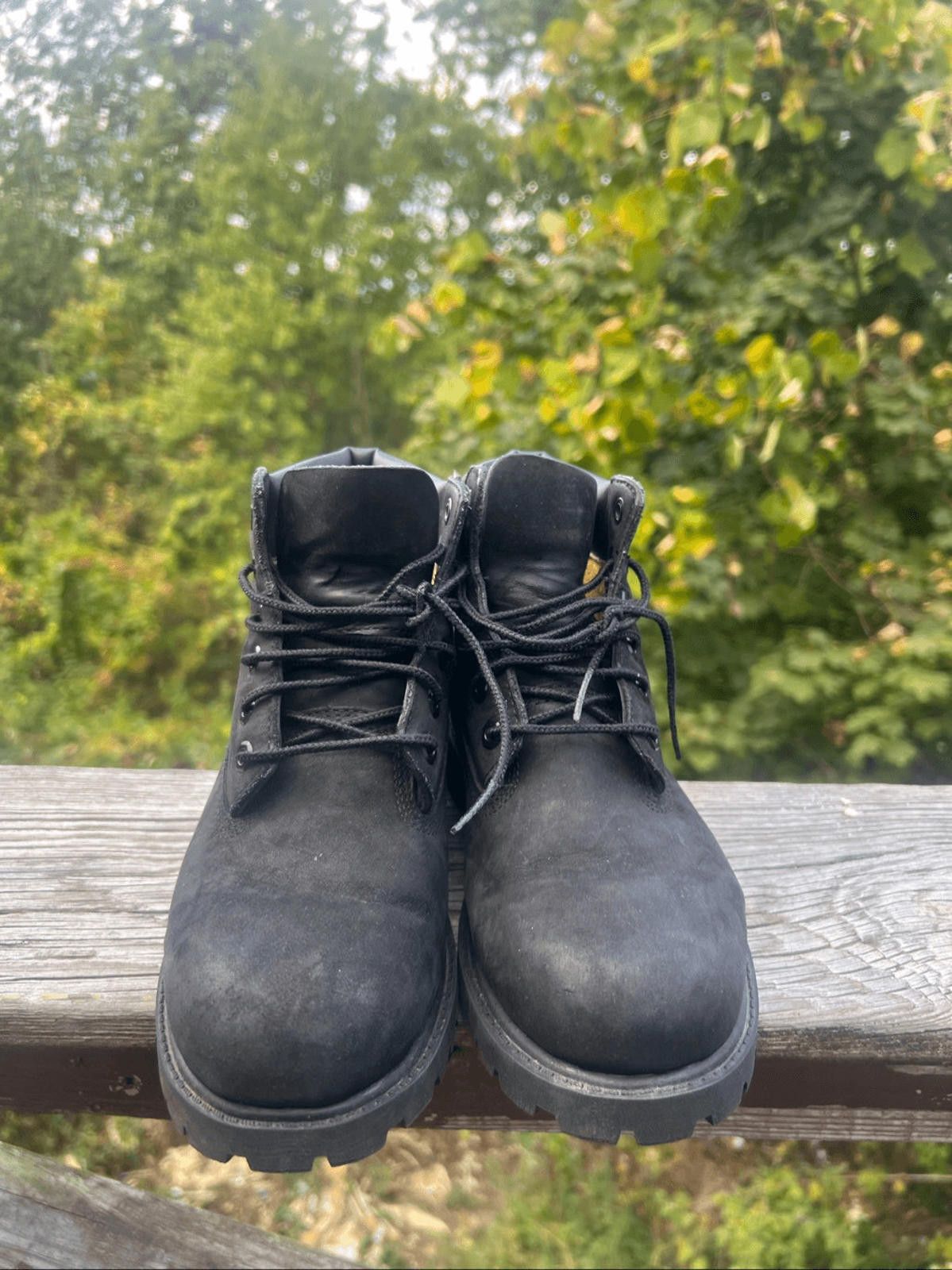Timberland Timberland Boys Waterproof 6" Boots Black Sz 3 Size US 5 / EU 37 - 7 Thumbnail