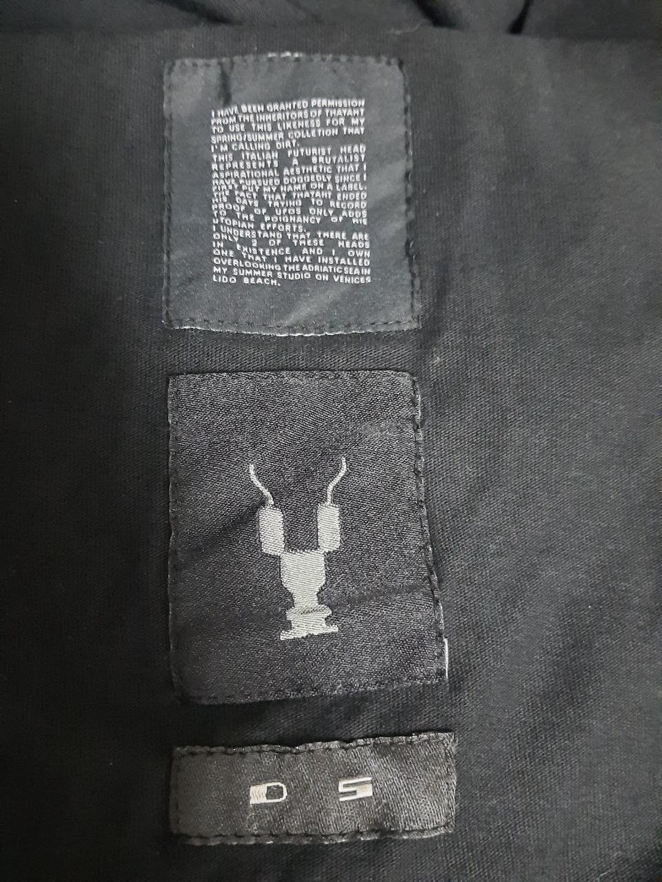 Rick Owens SS18 Patch Crew Sweatshirt Size US S / EU 44-46 / 1 - 4 Thumbnail