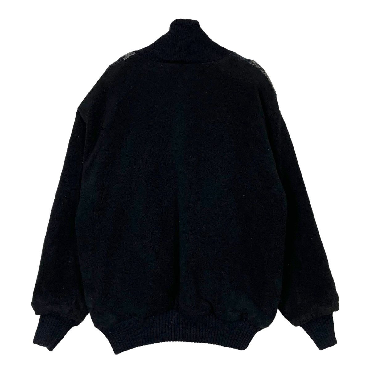 Issey Miyake × Japanese Brand × Joie de Vivre 💥BOXY VIVRE CLUB KNIT BOMBER JACKET ISSEY MIYAKE INSPIRED Size US XL / EU 56 / 4 - 7 Thumbnail