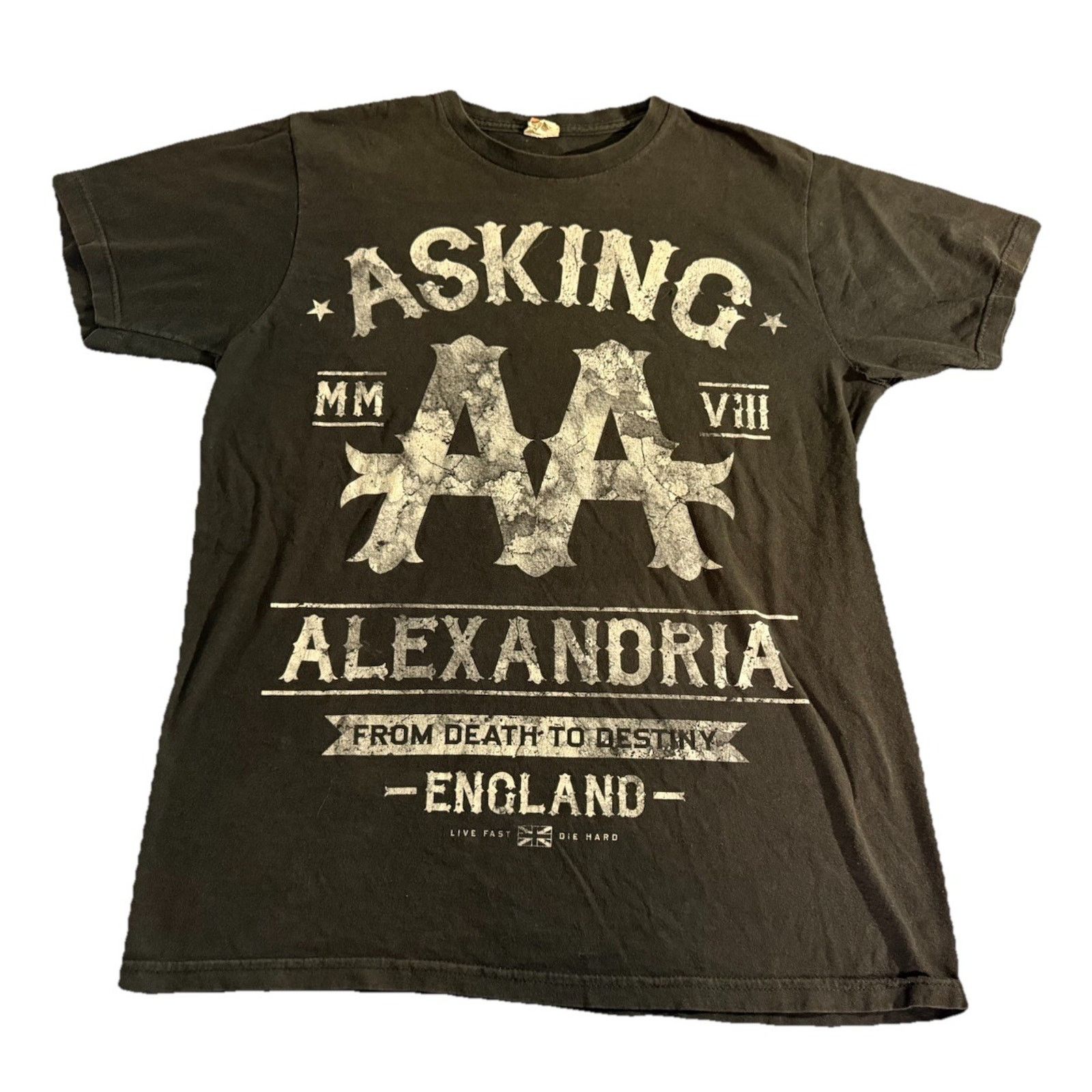 Other Asking Alexandria Black Size Large Thrashed Band T-Shirt Tee Size US L / EU 52-54 / 3 - 1 Thumbnail