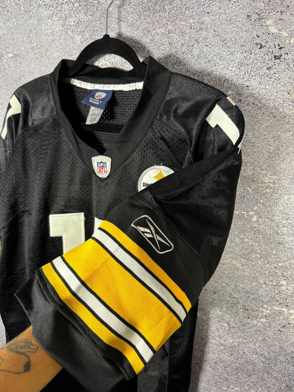 Reebok Reebok Pittsburgh Steelers Jersey #17 Mike Wallace XL Size Size US XL / EU 56 / 4 - 7 Thumbnail