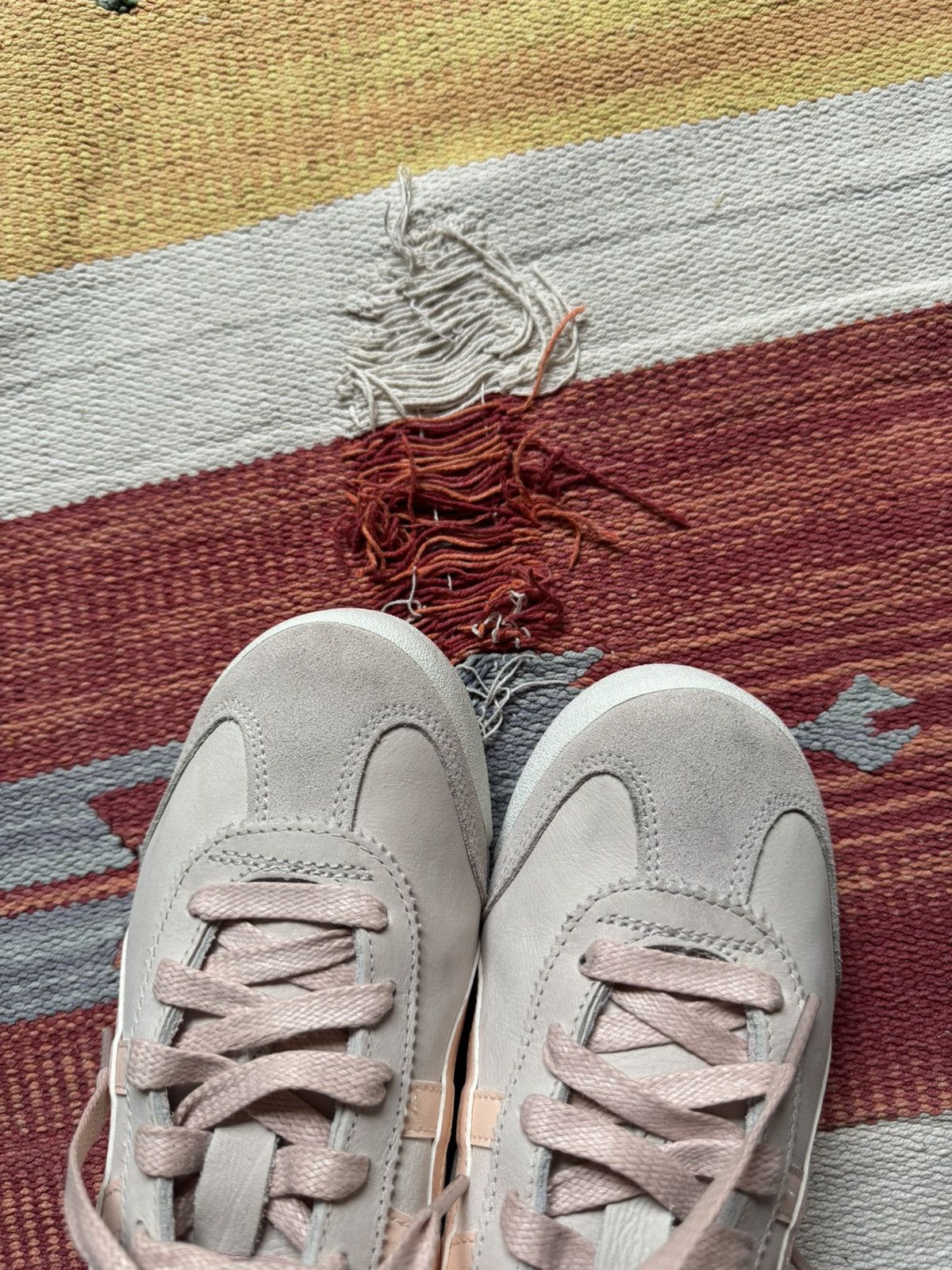 Asics Vintage Asics Onitsuka Tiger Mexico 66 Leather Low Sneakers Size US 7.5 / IT 37.5 - 5 Thumbnail