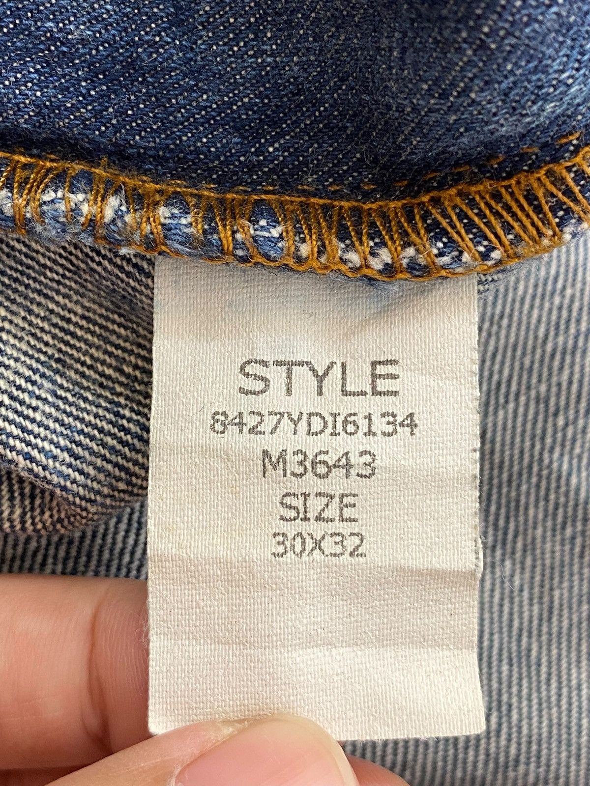 Quiksilver Quick Silver Brand Faded Wash Style Distrees Jeans Size US 32 / EU 48 - 16 Thumbnail