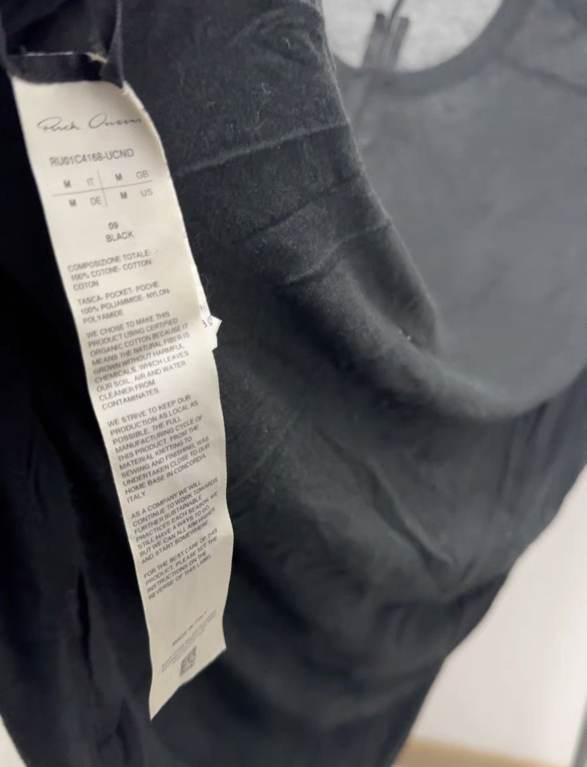 Rick Owens 【Rick Owens】 23SS Black Paneled Vest Size US M / EU 48-50 / 2 - 5 Thumbnail