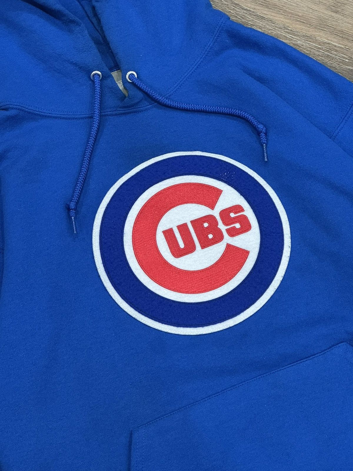 Majestic This is a Majestic Chicago Cubs royal blue pullover hoodie Size US M / EU 48-50 / 2 - 5 Thumbnail