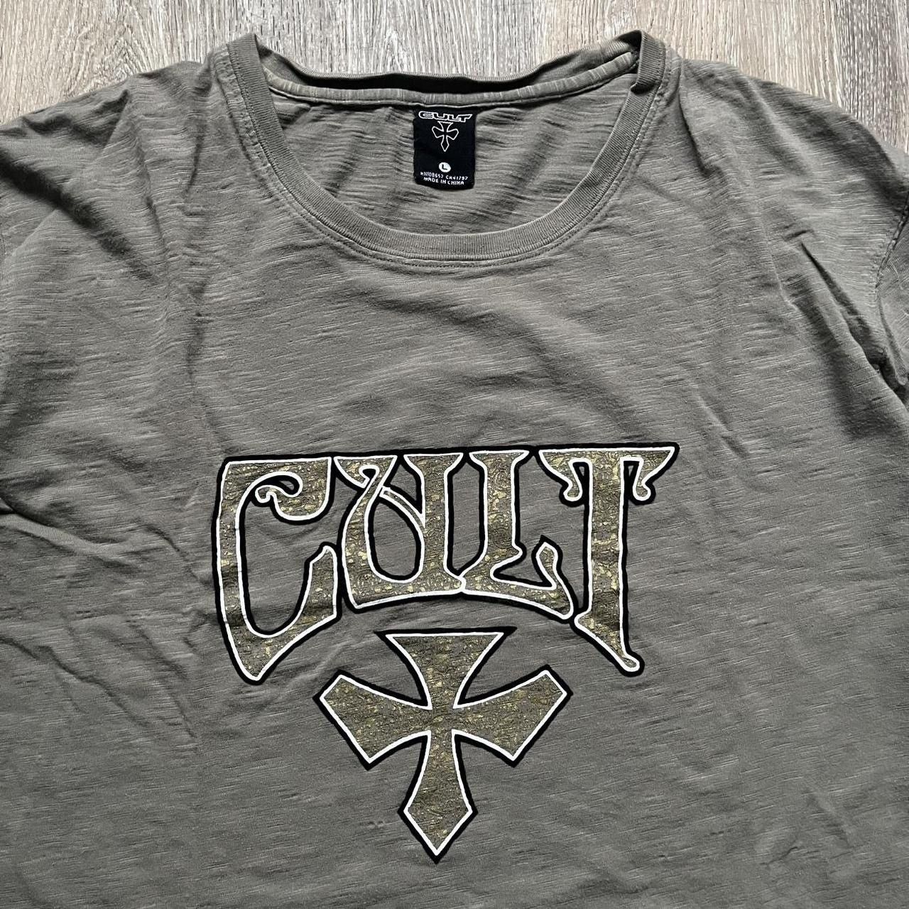 Other vintage cult gothic cross long sleeve tee Size US L / EU 52-54 / 3 - 3 Thumbnail