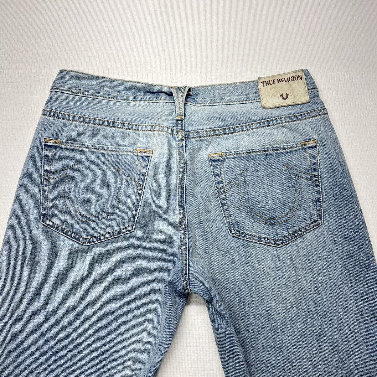 True Religion True Religion Jeans Blue Cameron Slim Boyfriend Grommet Size 27" / US 4 / IT 40 - 16 Thumbnail