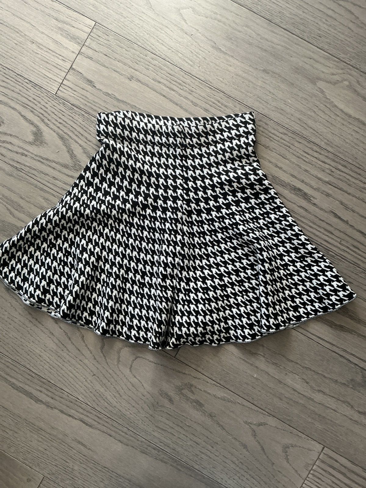 Other Black and White mini skirt Size 24" / US 00 / IT 34 - 2 Thumbnail