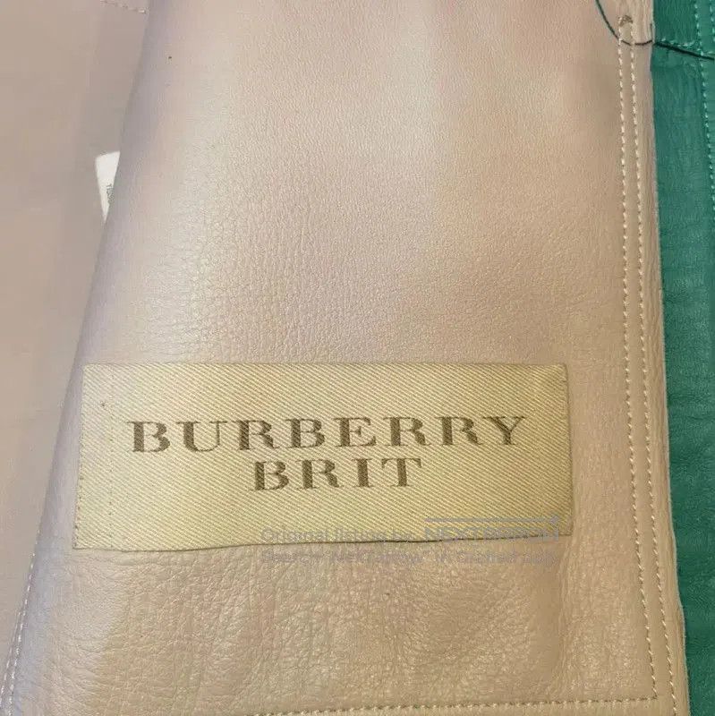 Burberry Burberry Oversized Green Leather Trench Coat. Size US XXL / EU 58 / 5 - 4 Thumbnail