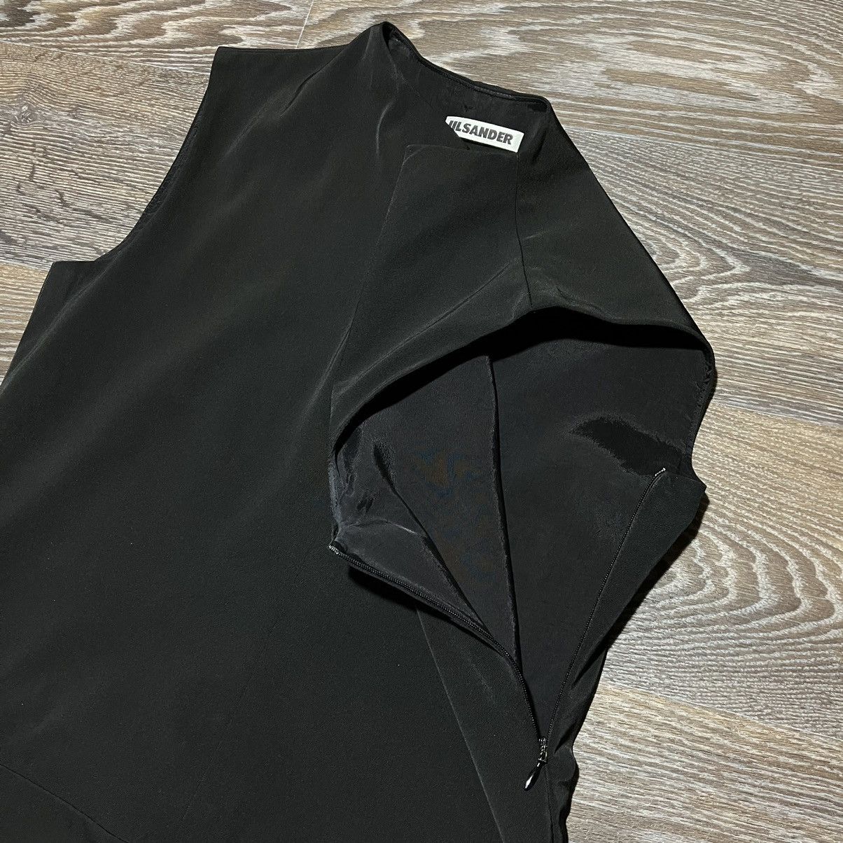 Jil Sander JIL SANDER Evening Black Dress Size S / US 4 / IT 40 - 5 Thumbnail