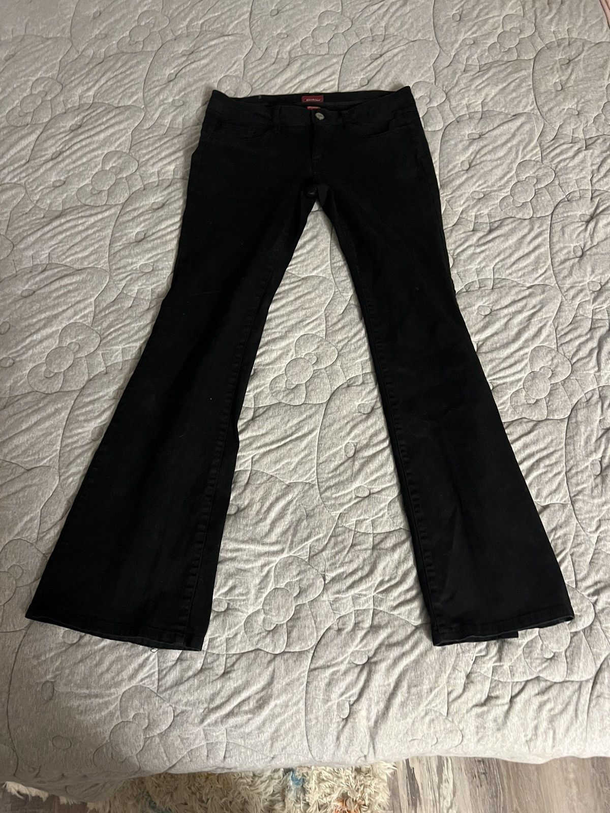 Y2K Vintage Dickies Distressed Faded Black Canvas Pants / 32 Waist