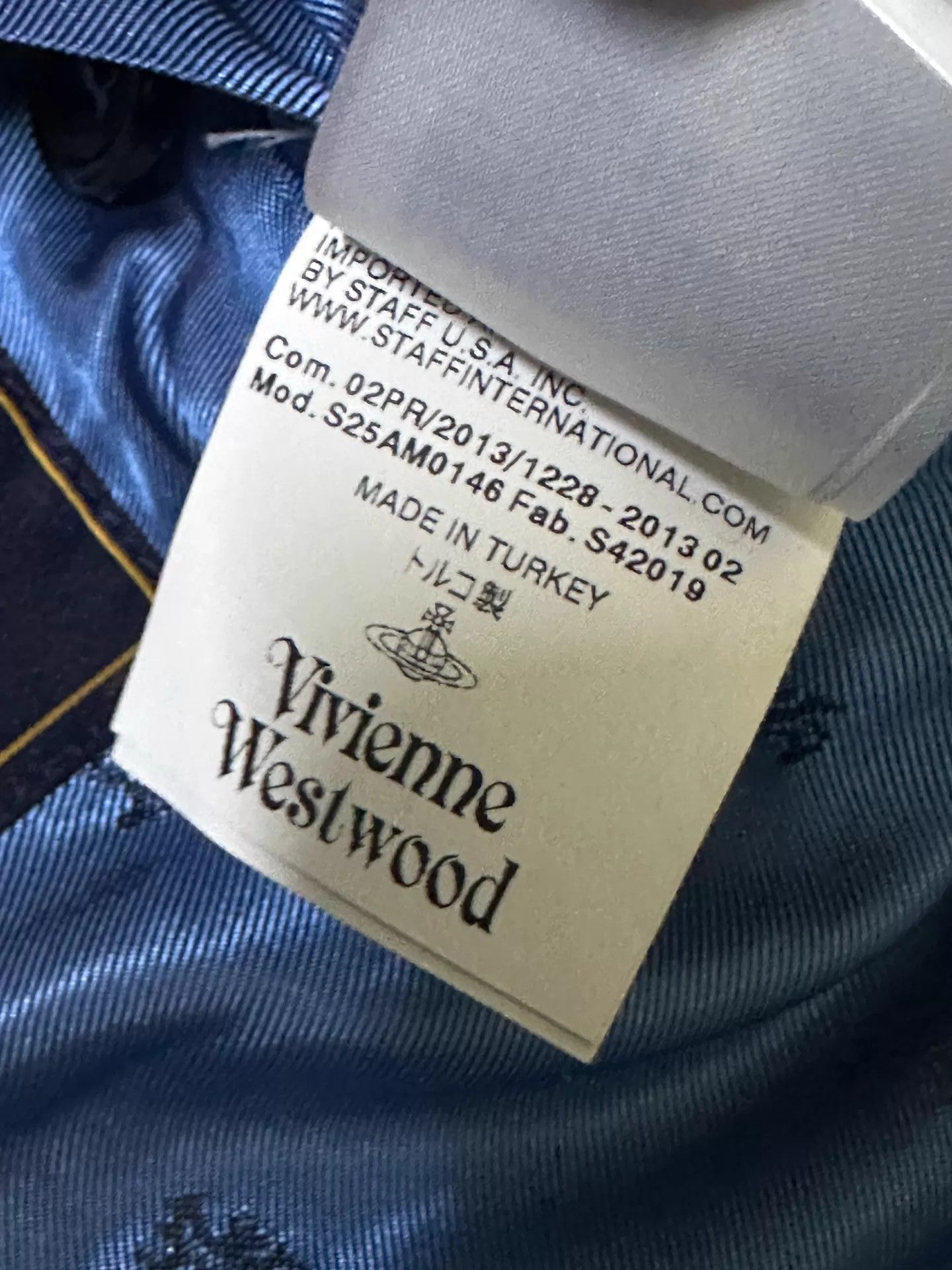 Vivienne Westwood VW MAN 2013AW Double Collar Double-Breasted Jacket Size US S / EU 44-46 / 1 - 6 Thumbnail