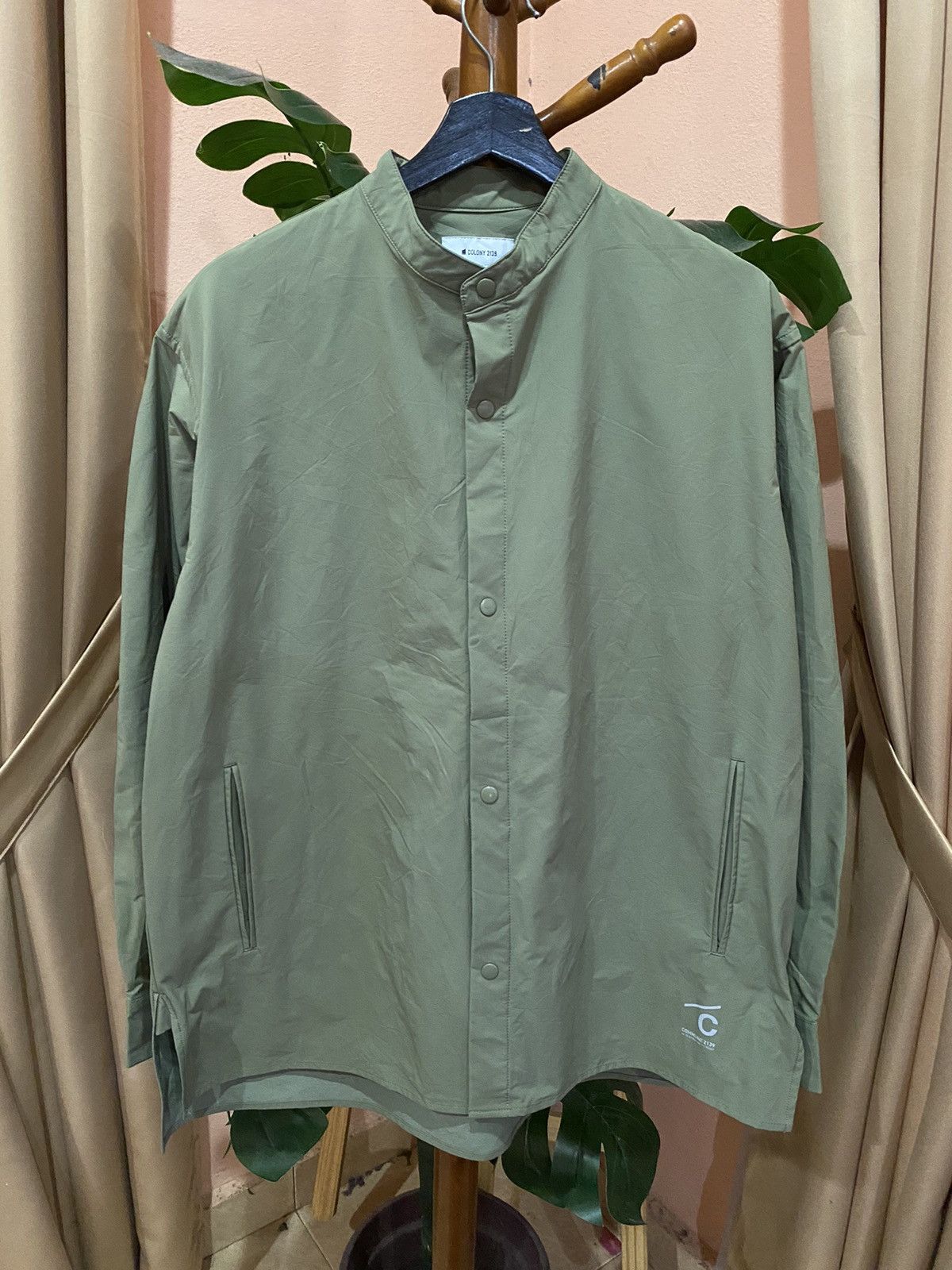 Other Colony 2139 Minimalist Stand Collar Jacket Japan Streetwear Size US L / EU 52-54 / 3 - 1 Thumbnail