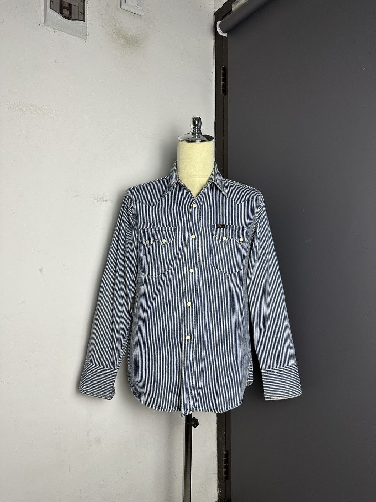 UES Japan Ues Hickory shirt Size US M / EU 48-50 / 2 - 9 Thumbnail