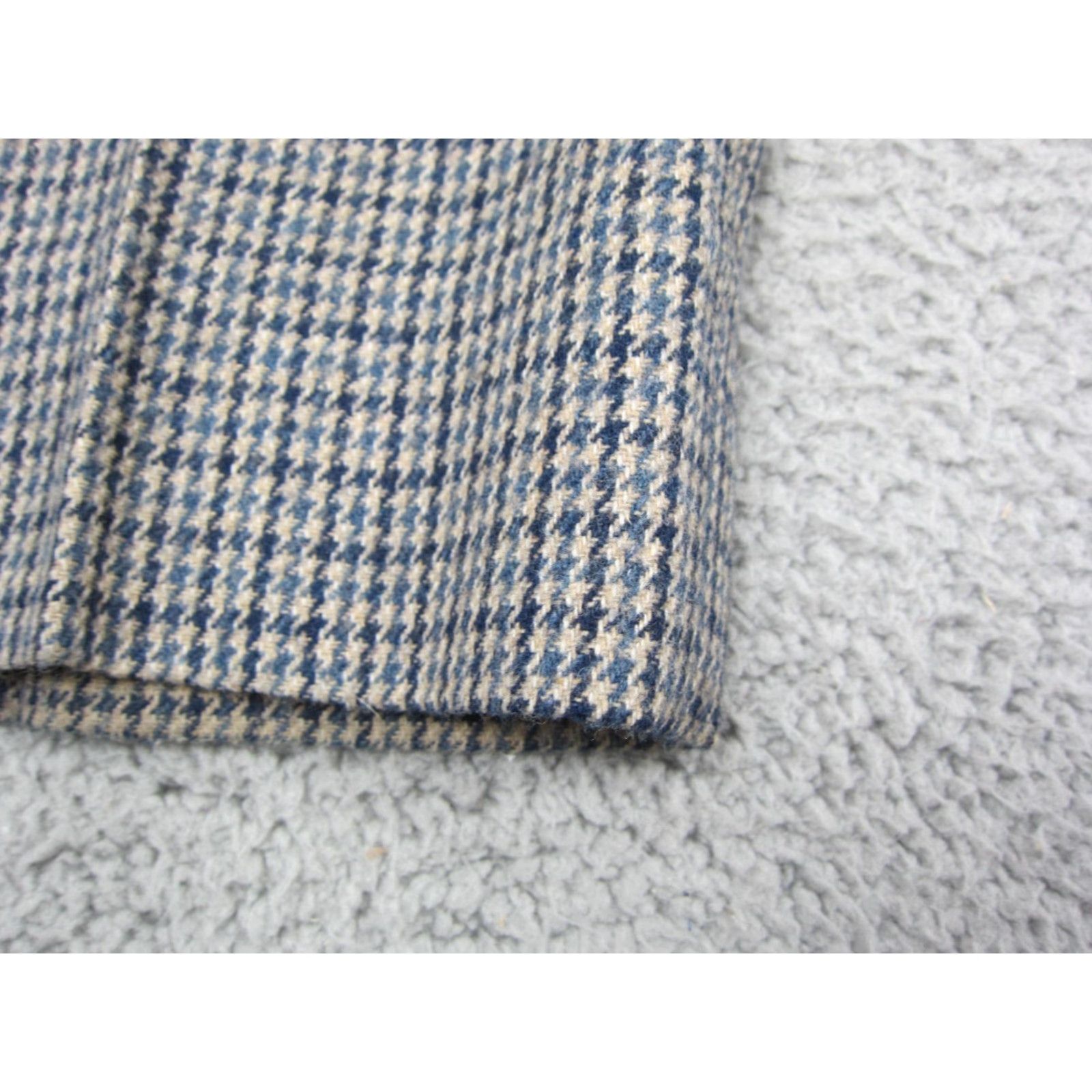 Vintage VINTAGE Jaymar Pants Mens 32x28 Brown Blue 60s 70s Houndstooth Knit Dress Pants Regular Straight Mens Scratch Size US 32 / EU 48 - 7 Thumbnail