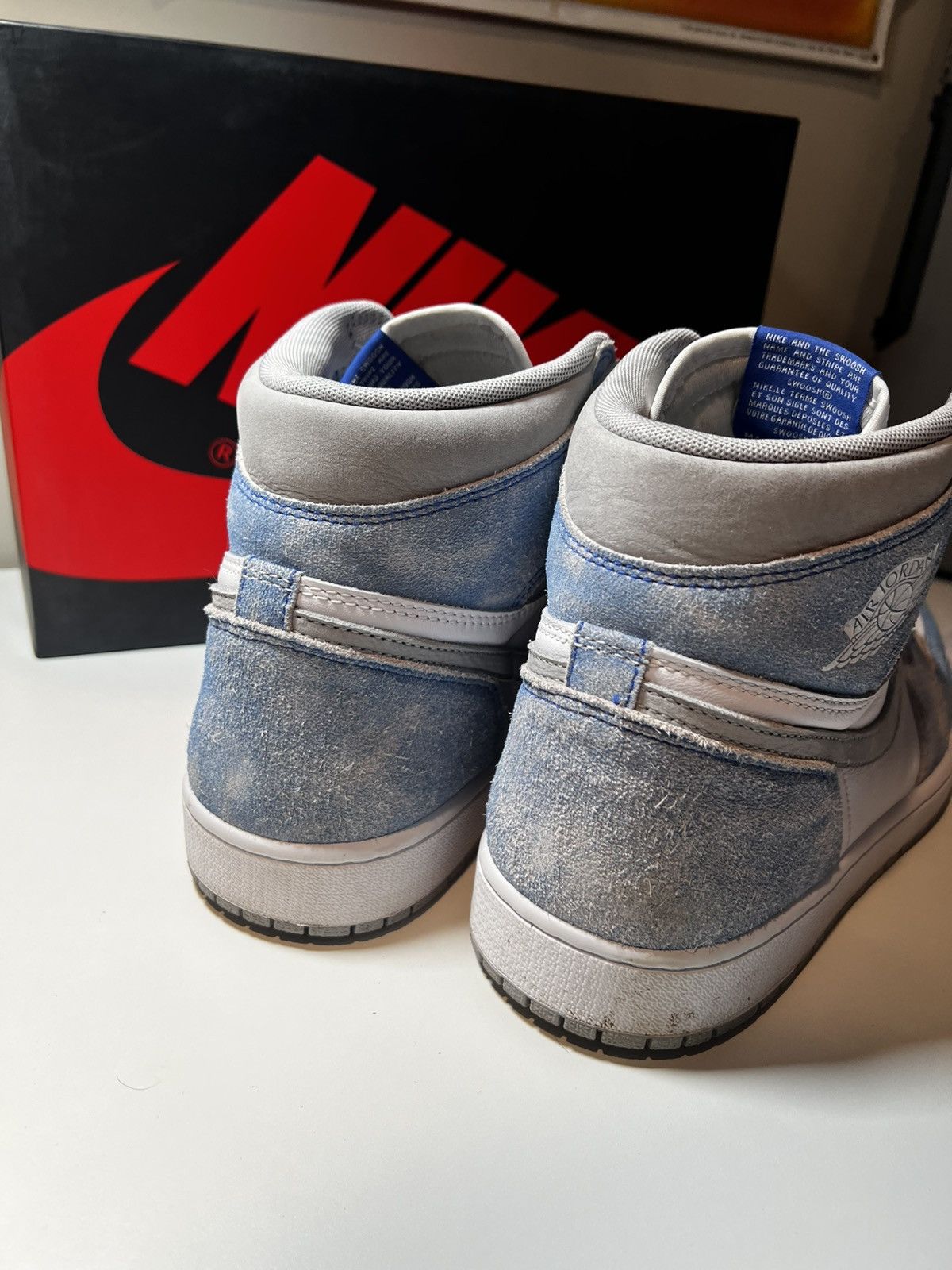 Jordan Brand Jordan 1 Hyper Royal Size US 12 / EU 45 - 5 Thumbnail