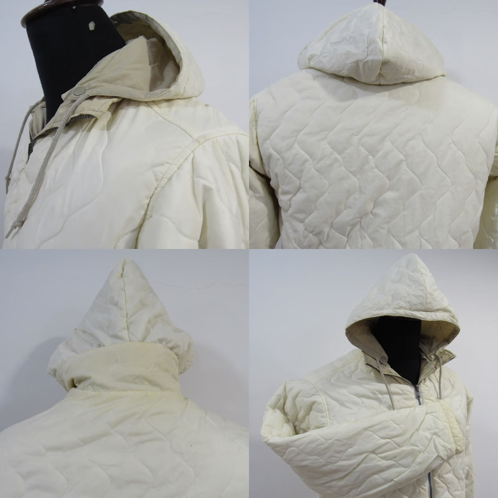 Nike Nike Reversible Quilted Showerproof Hooded Jacket Chest 38/40 UK M REF (12898) Size US M / EU 48-50 / 2 - 9 Thumbnail