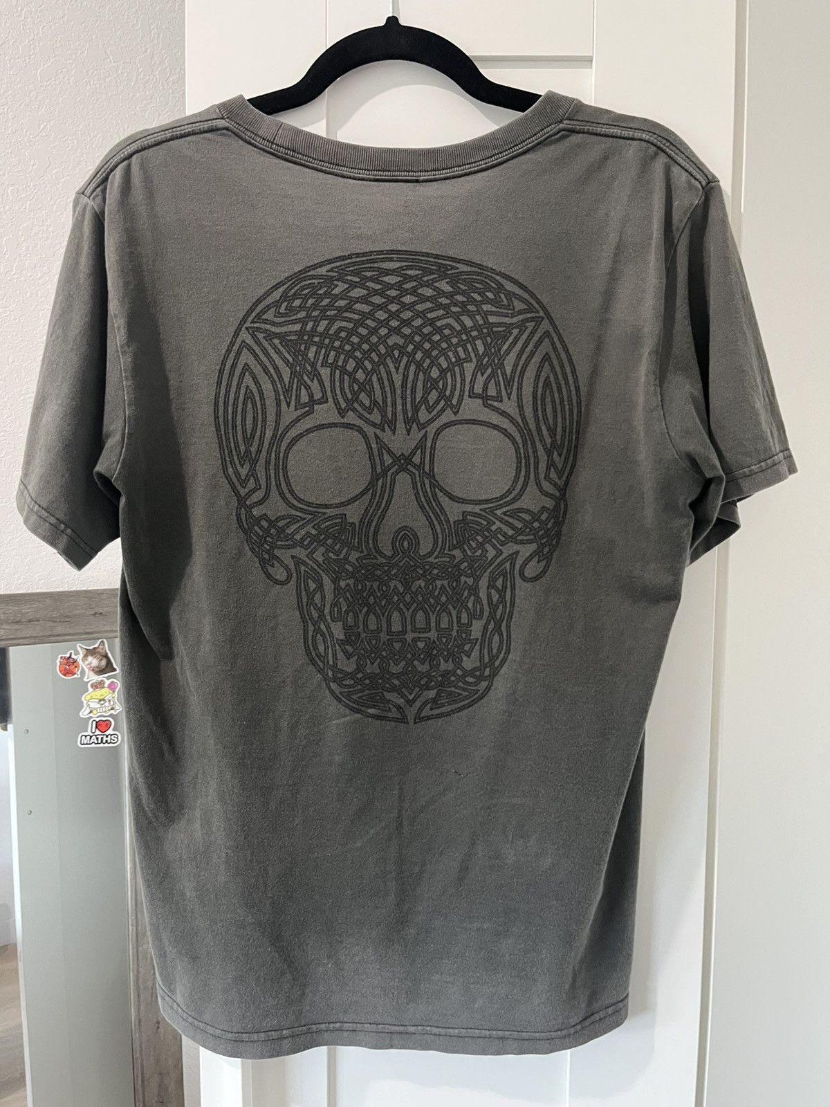 if six was nine hyde skull 棺桶 t-shirt Japanese Brand × Number (N)ine Number nine skull tee 06ss