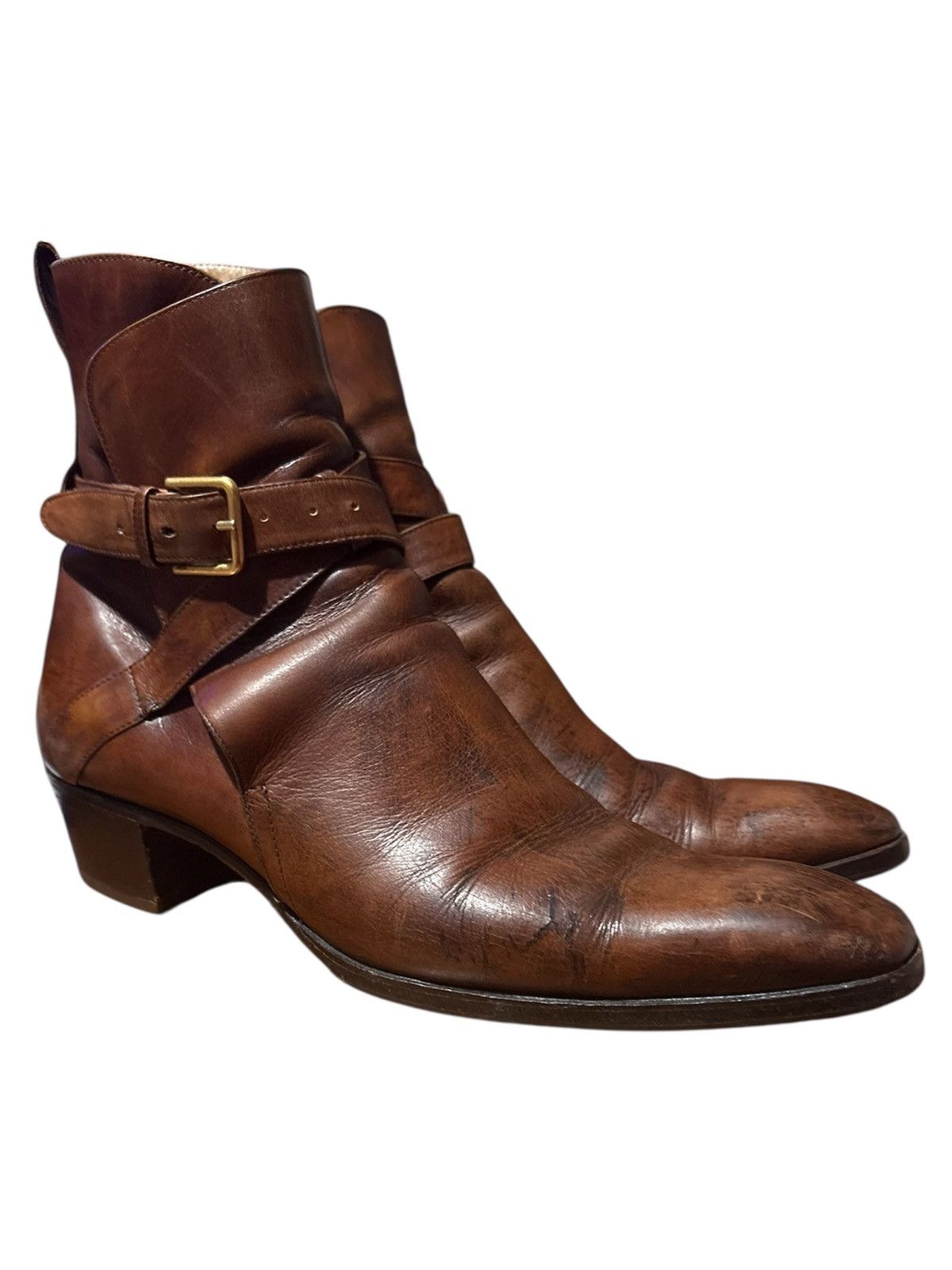 Rare & Coveted Tom Ford for Yves Saint Laurent Rive Gauche - Johnny Boot   -39 Tom Ford × Yves Saint Laurent Yves Saint Laurent 60 mm Jonny  main image 4