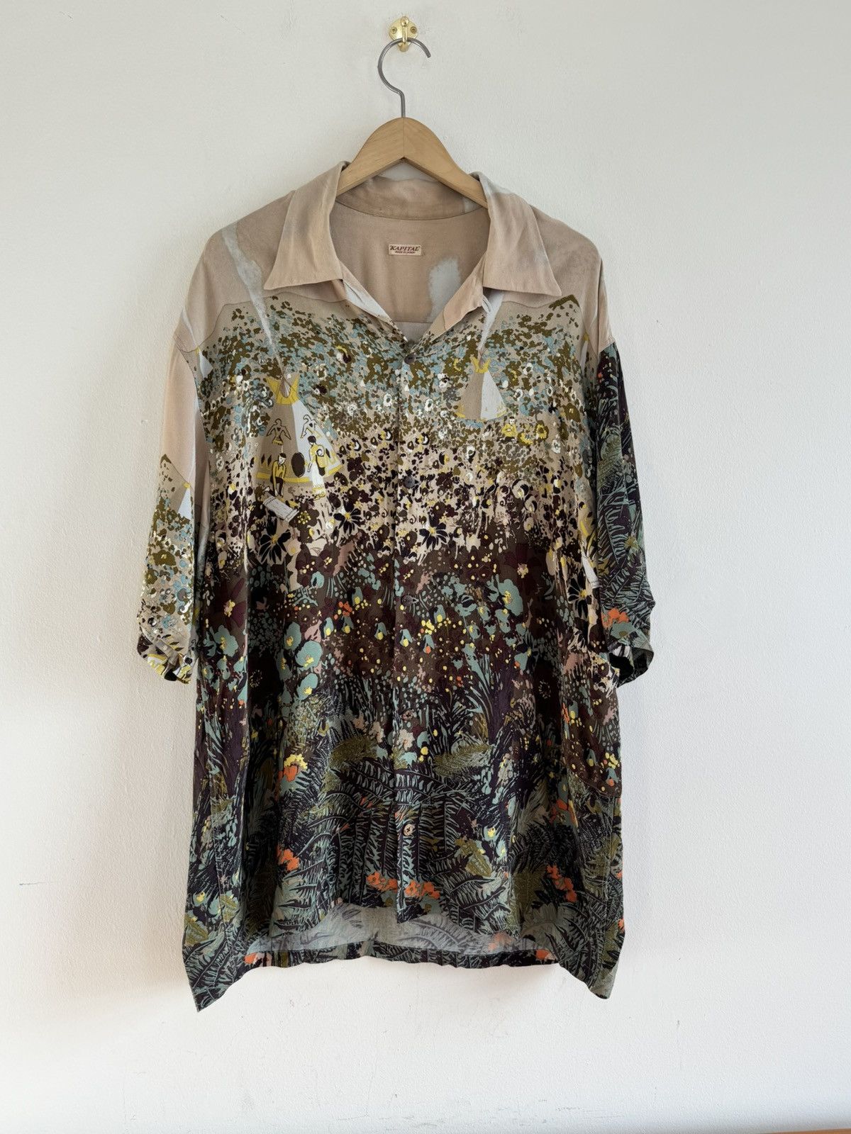 Kapital Rayon Navajoland Aloha Shirt Made in Japan