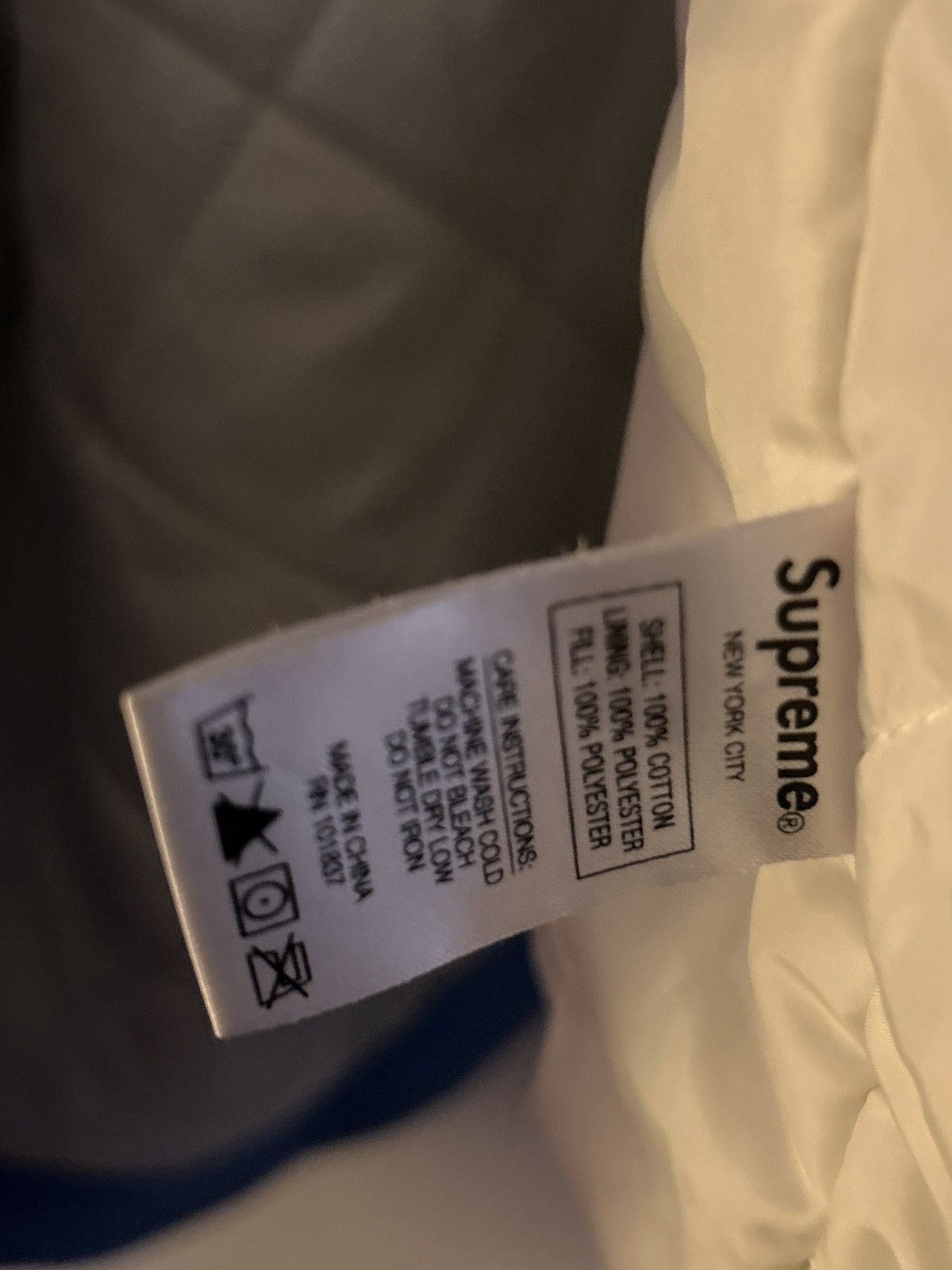Supreme Twill Varsity Jacket