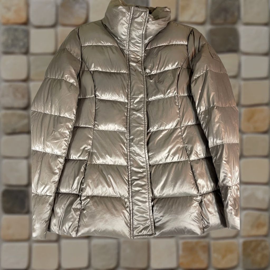 Ralph Lauren VINTAGE Lauren Ralph Lauren Puffer Jacket Mens S Gray Snap Zip Up Insulated Y2K Size US S / EU 44-46 / 1 - 1 Thumbnail
