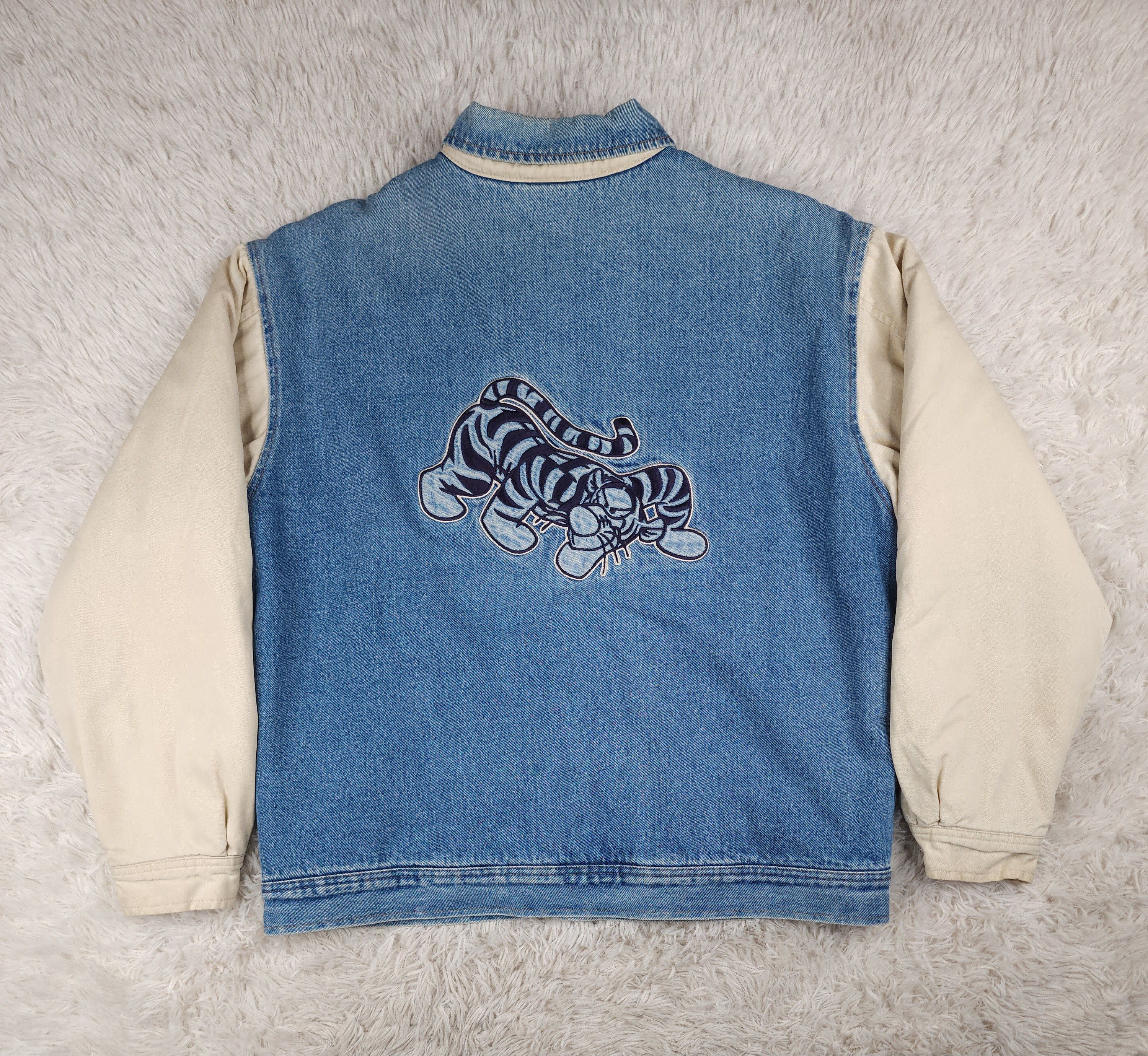 Disney Vintage Disney Tigger denim jacket Size M Size US M / EU 48-50 / 2 - 6 Thumbnail