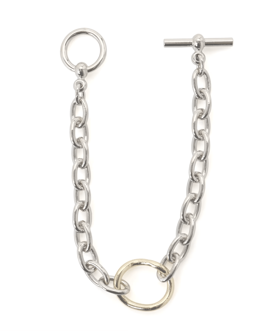 Yohji Yamamoto Yohji Yamamoto BRASS AND ALLOY BRACELET Size ONE SIZE - 4 Thumbnail