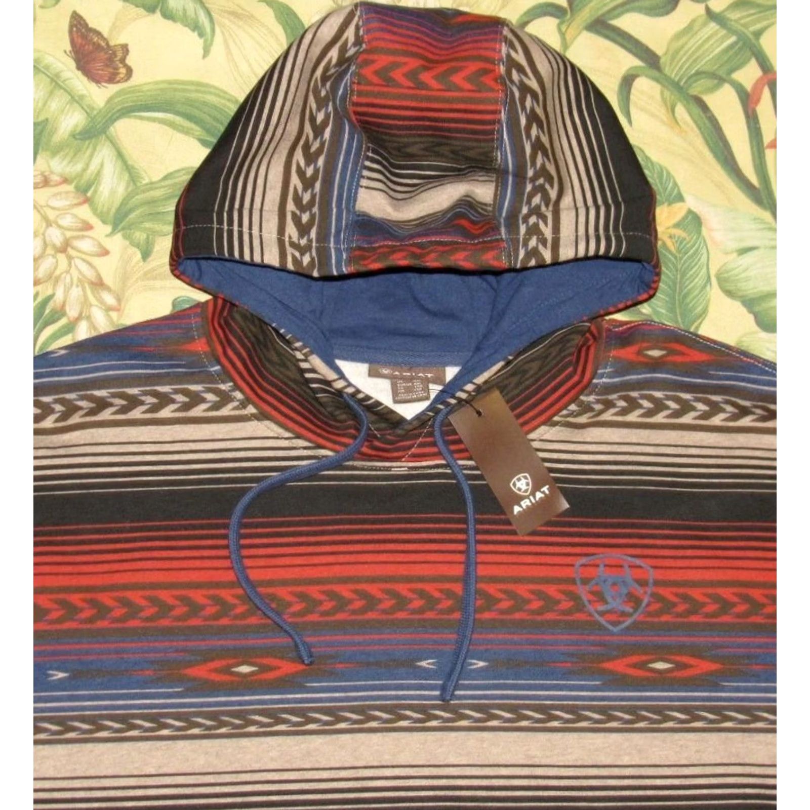 Ariat ARIAT Serape Southwestern Hoodie Sweater XXL NWT Size US XXL / EU 58 / 5 - 2 Thumbnail