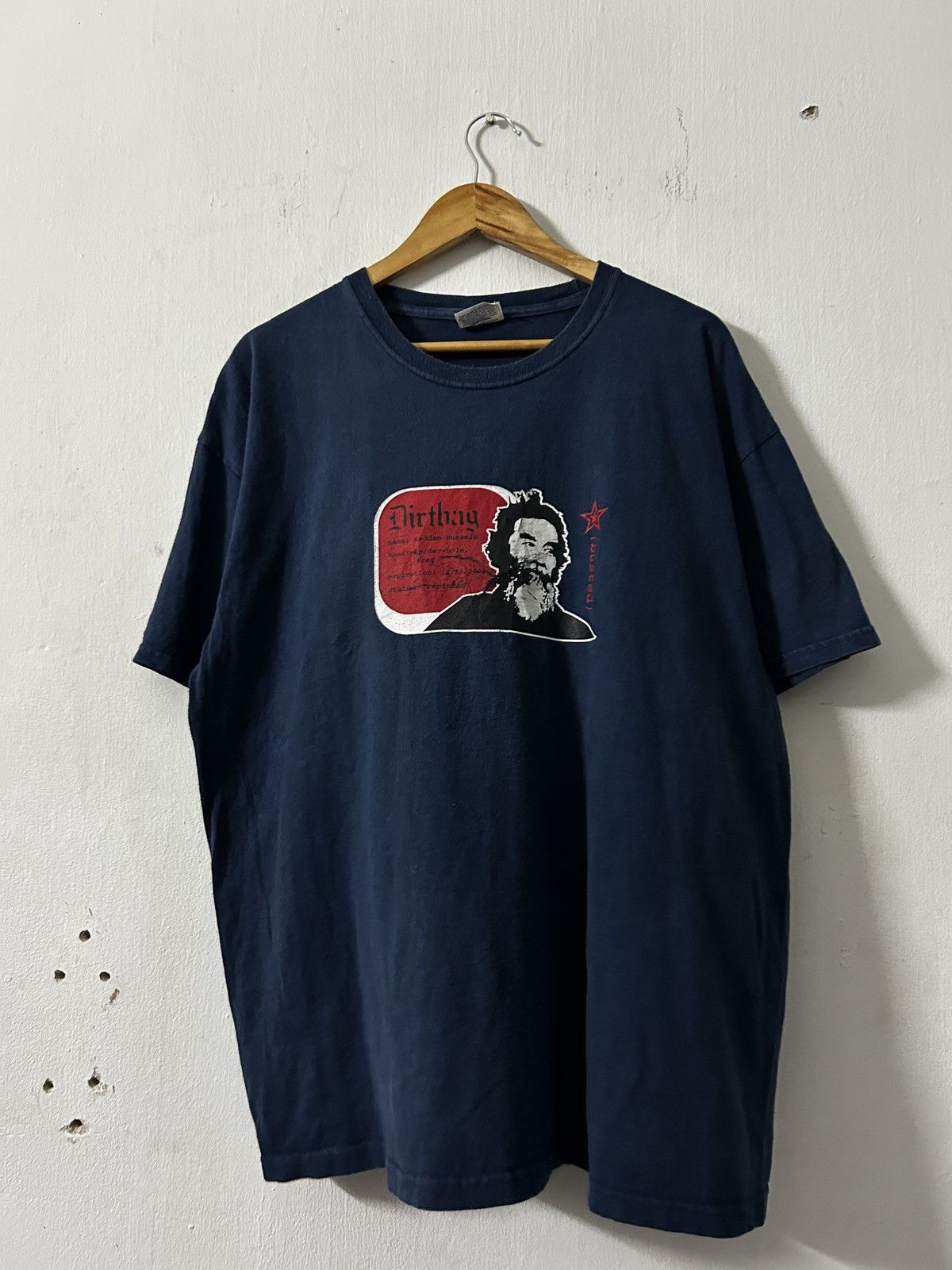 Vintage Vintage 00’s Saddam Hussein Busted skate design Size US XL / EU 56 / 4 - 2 Thumbnail