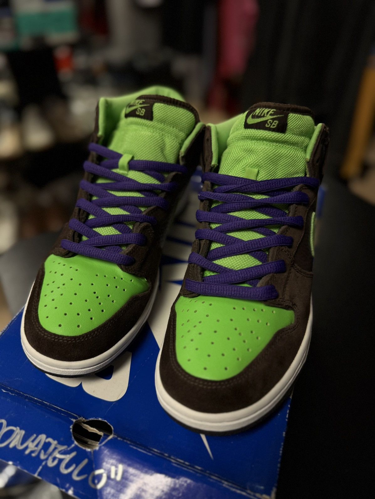 Nike Nike Dunk Pro SB Mid Donatello Size 11 314383 231 Size US 11 / EU 44 - 6 Thumbnail