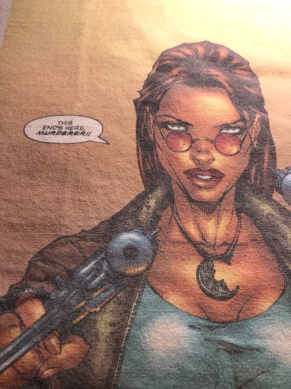 Vintage VINTAGE 97s TOMB RAIDER WITCHBLADE Shirts LARA CROFT COMICS Size US M / EU 48-50 / 2 - 2 Thumbnail