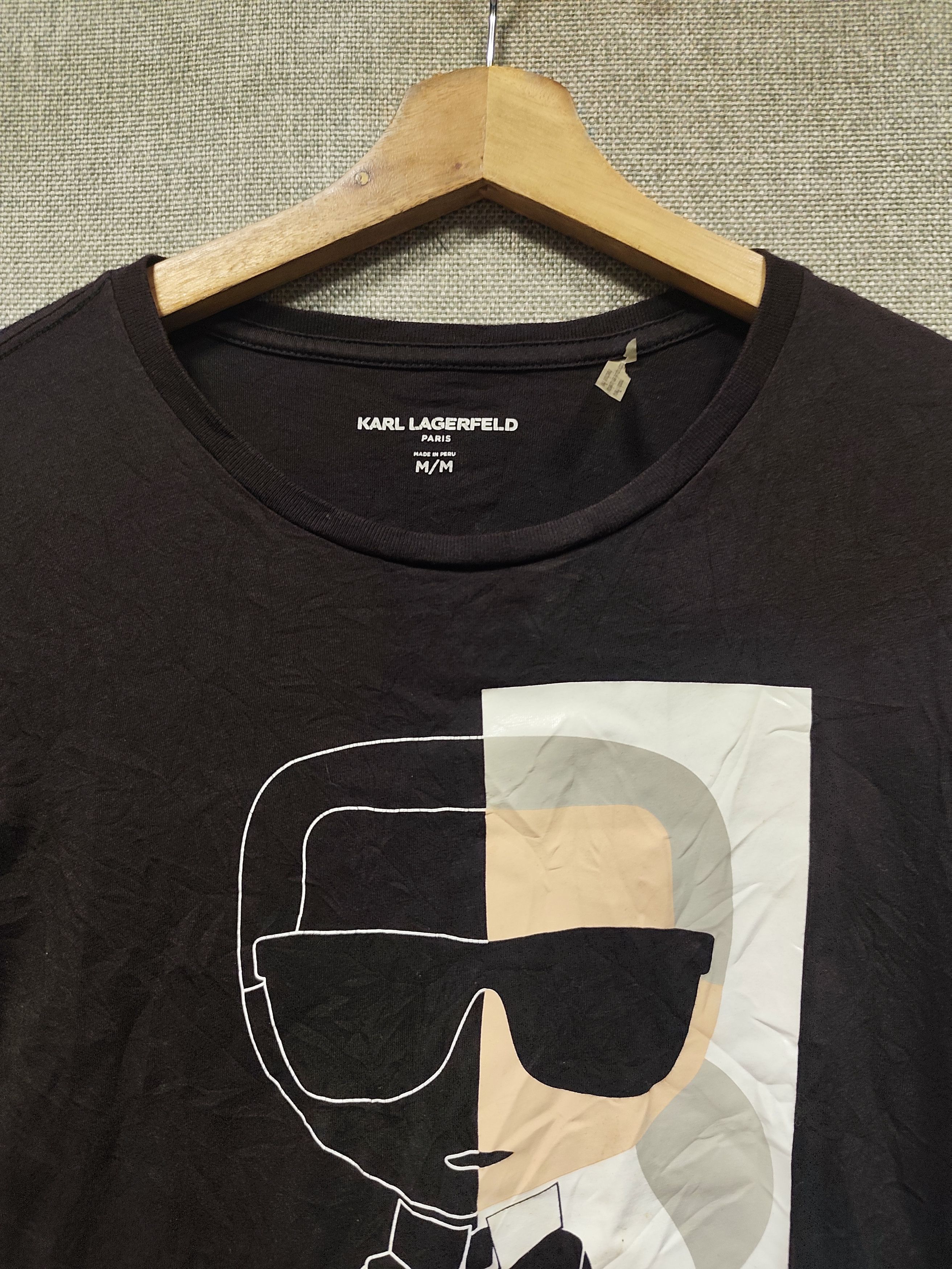 Karl Lagerfeld Karl Lagerfeld tee Size US M / EU 48-50 / 2 - 2 Thumbnail