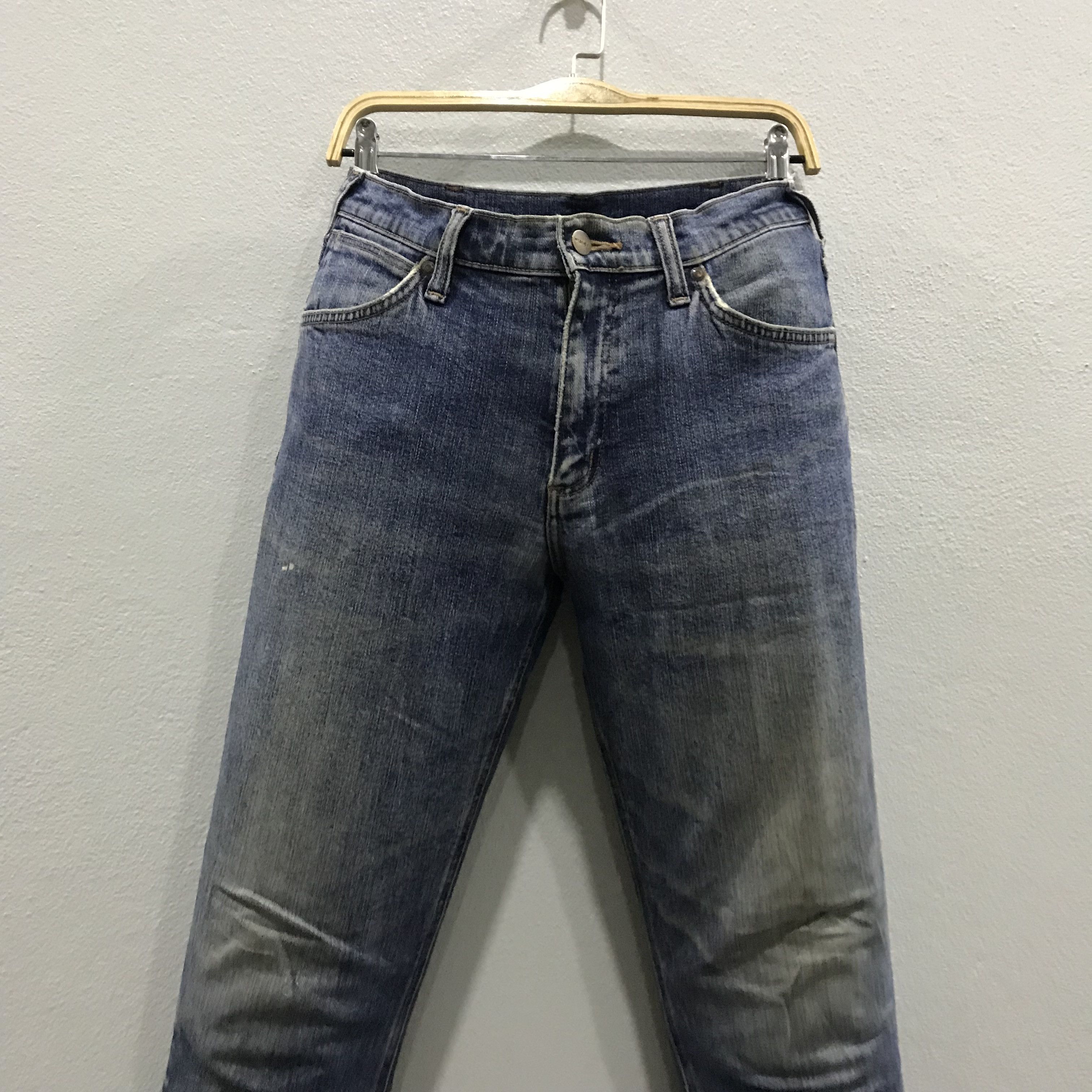 Wrangler Vintage Wrangler 2000s Fade Distressed Look Straight Leg Size US 29 - 3 Thumbnail